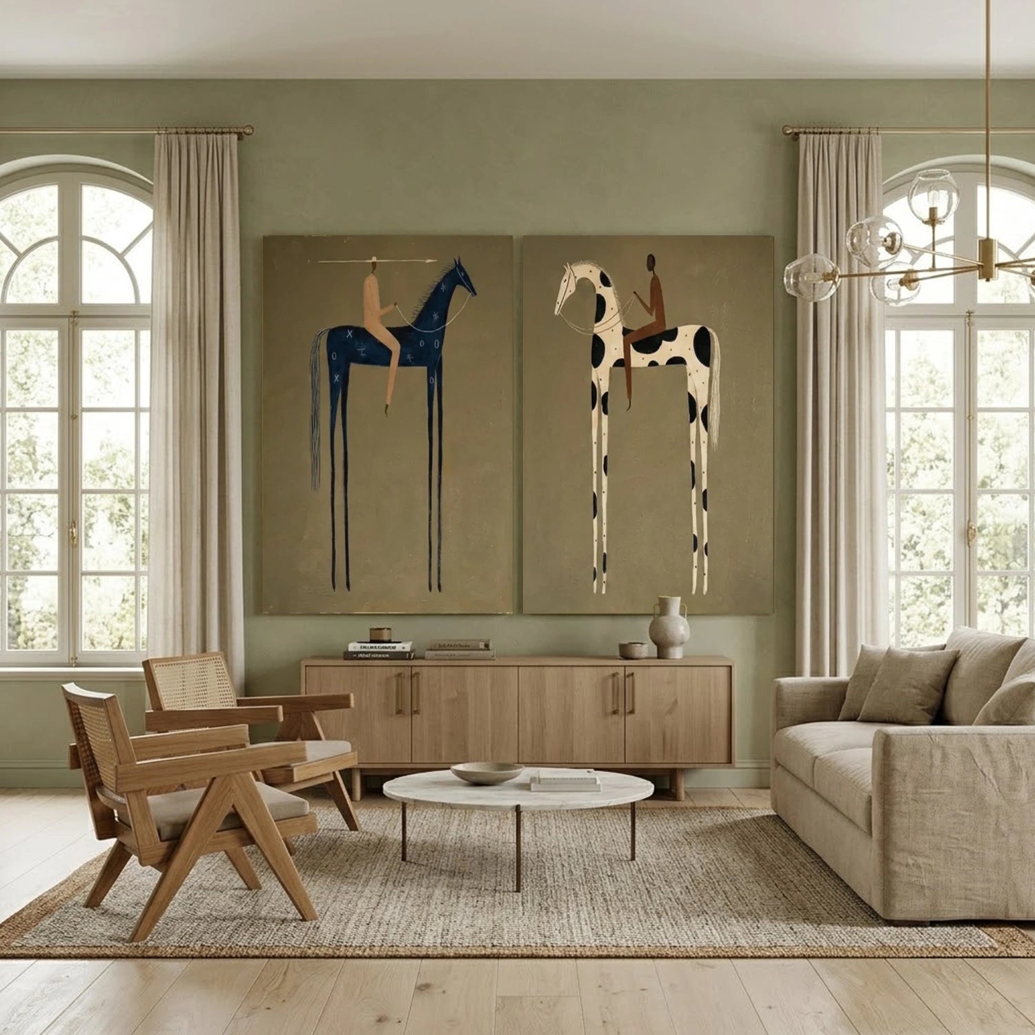 Vintage Americana Art | Tales On Stilts