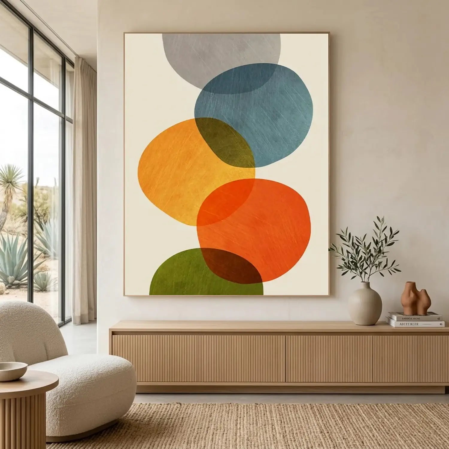 Abstract Painting Canvas