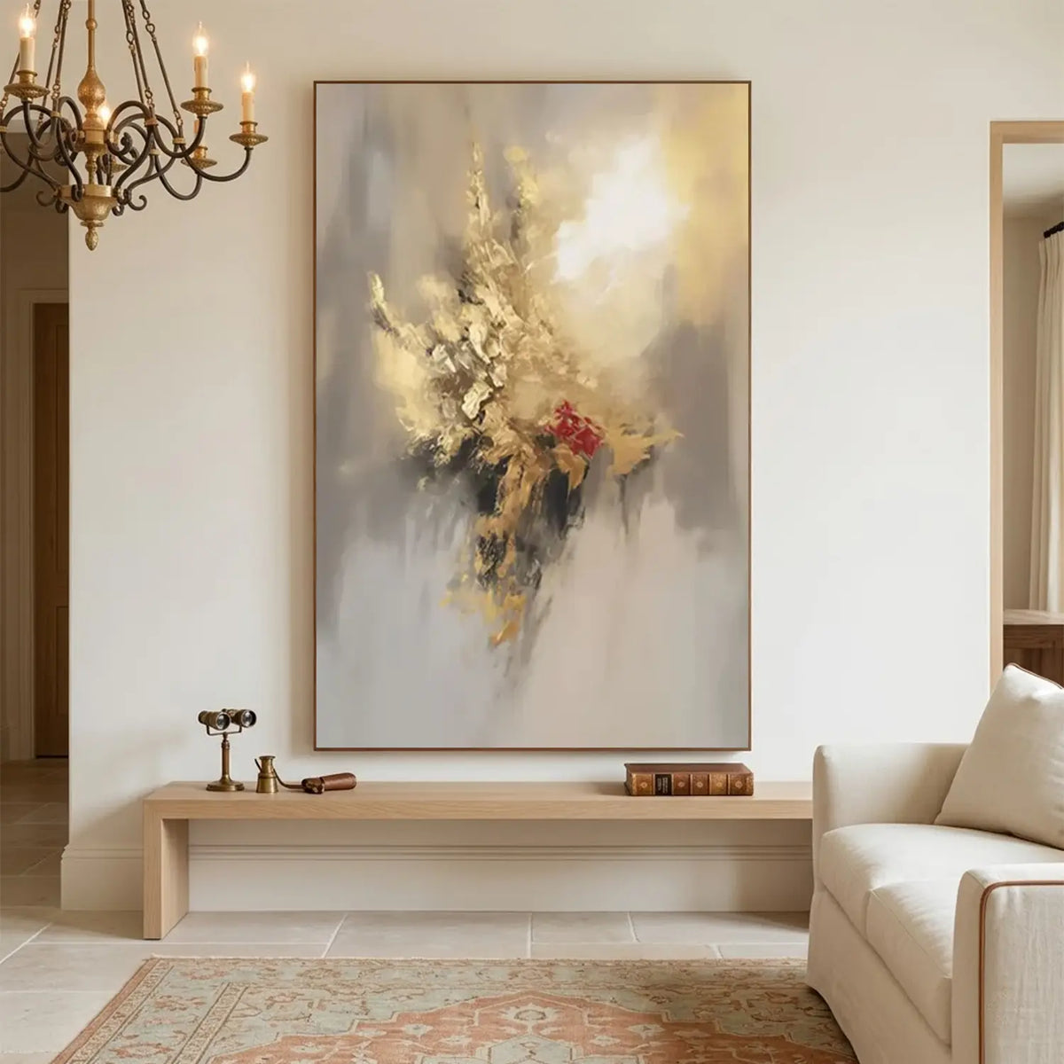 Abstract Painting Canvas #AW016