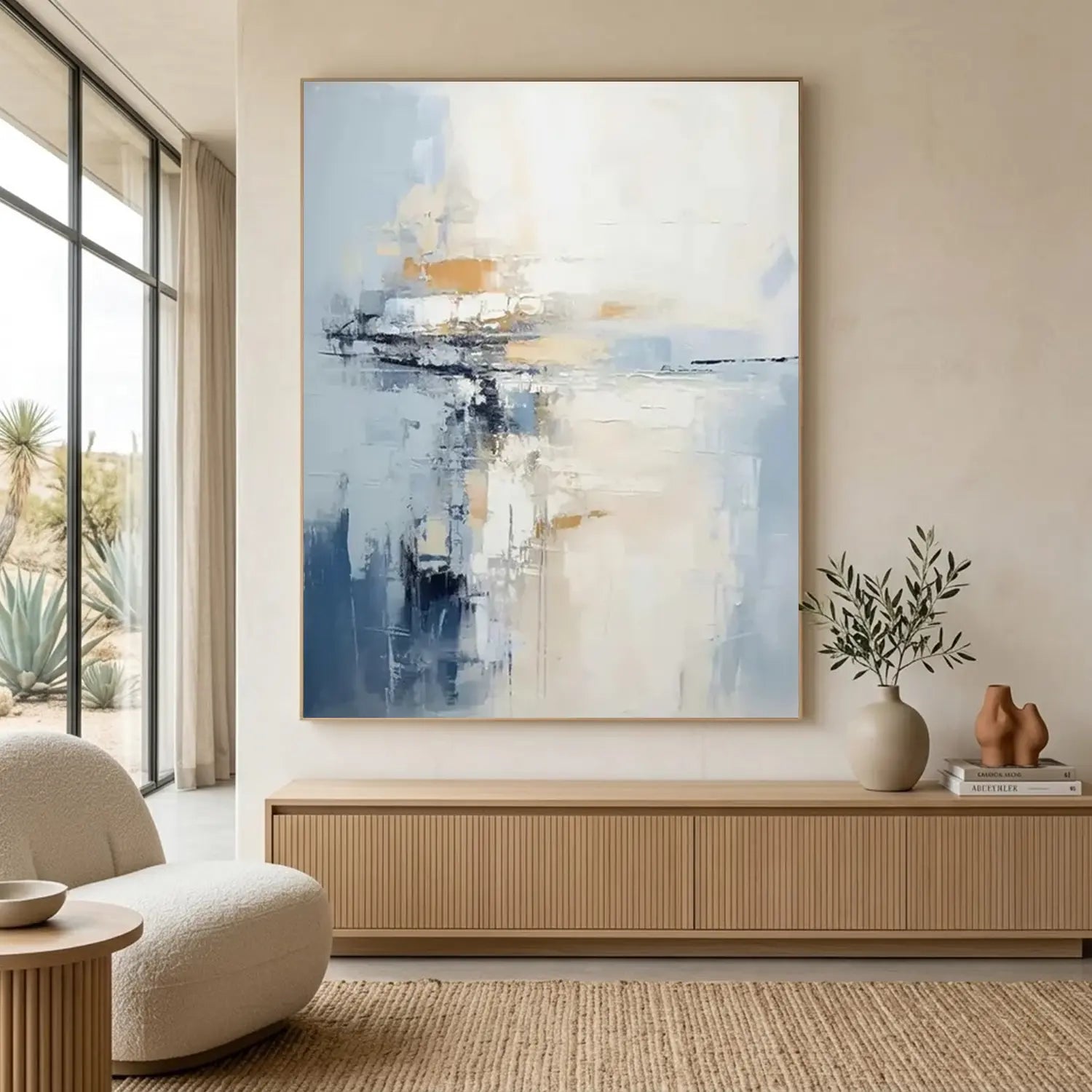 Abstract Painting Canvas