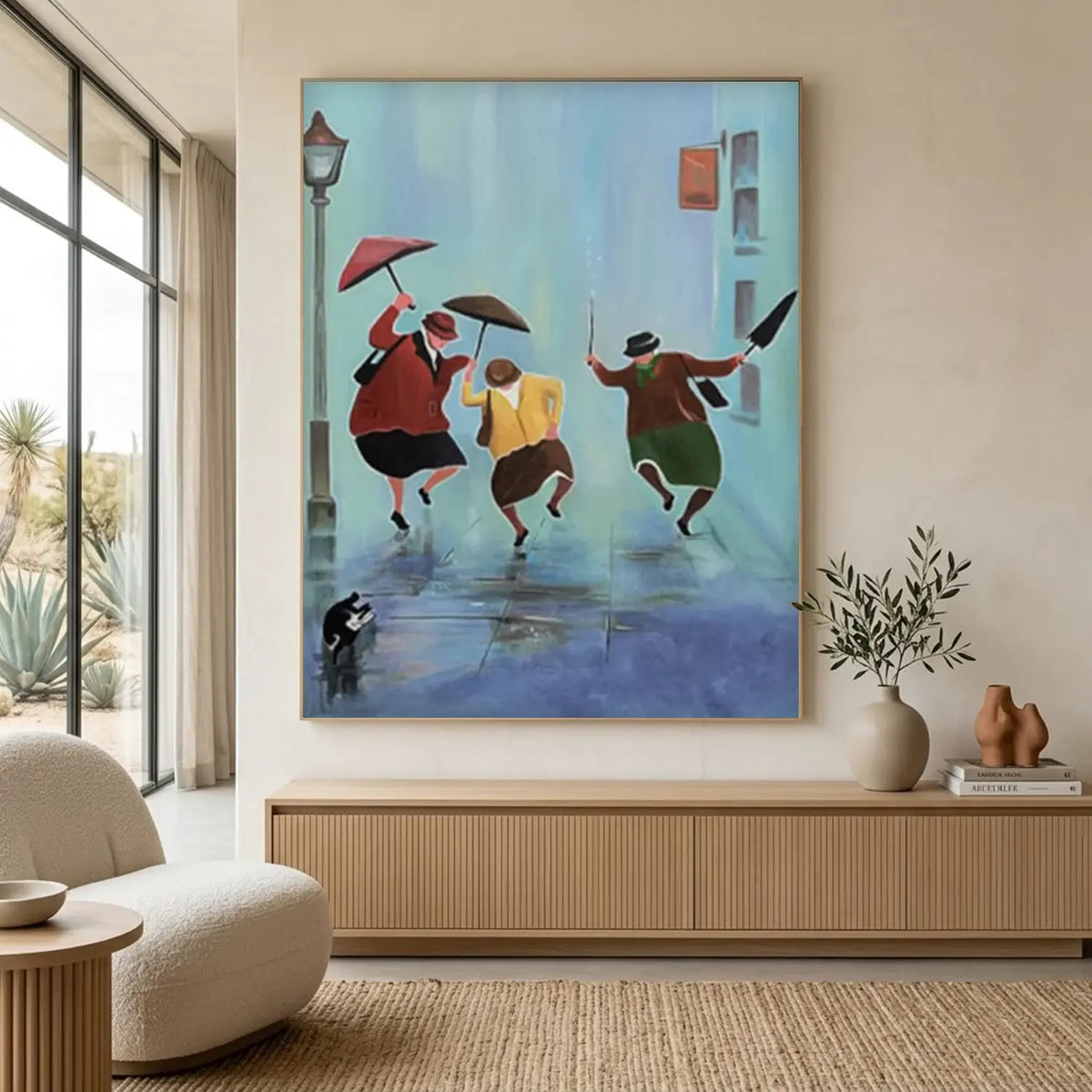 Abstract Portrait Canvas Art #AW157