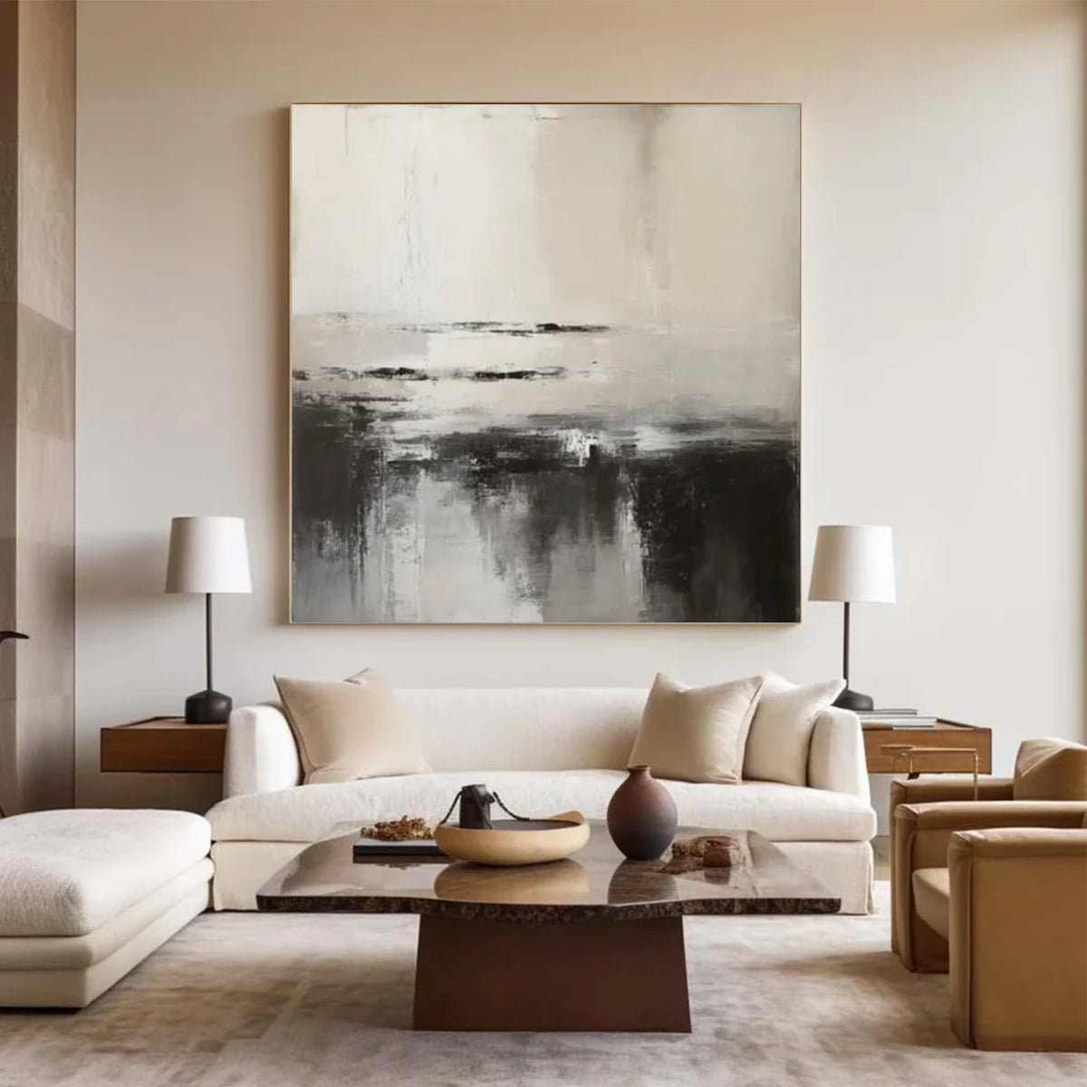 Abstract Textured Wall Art #AW193