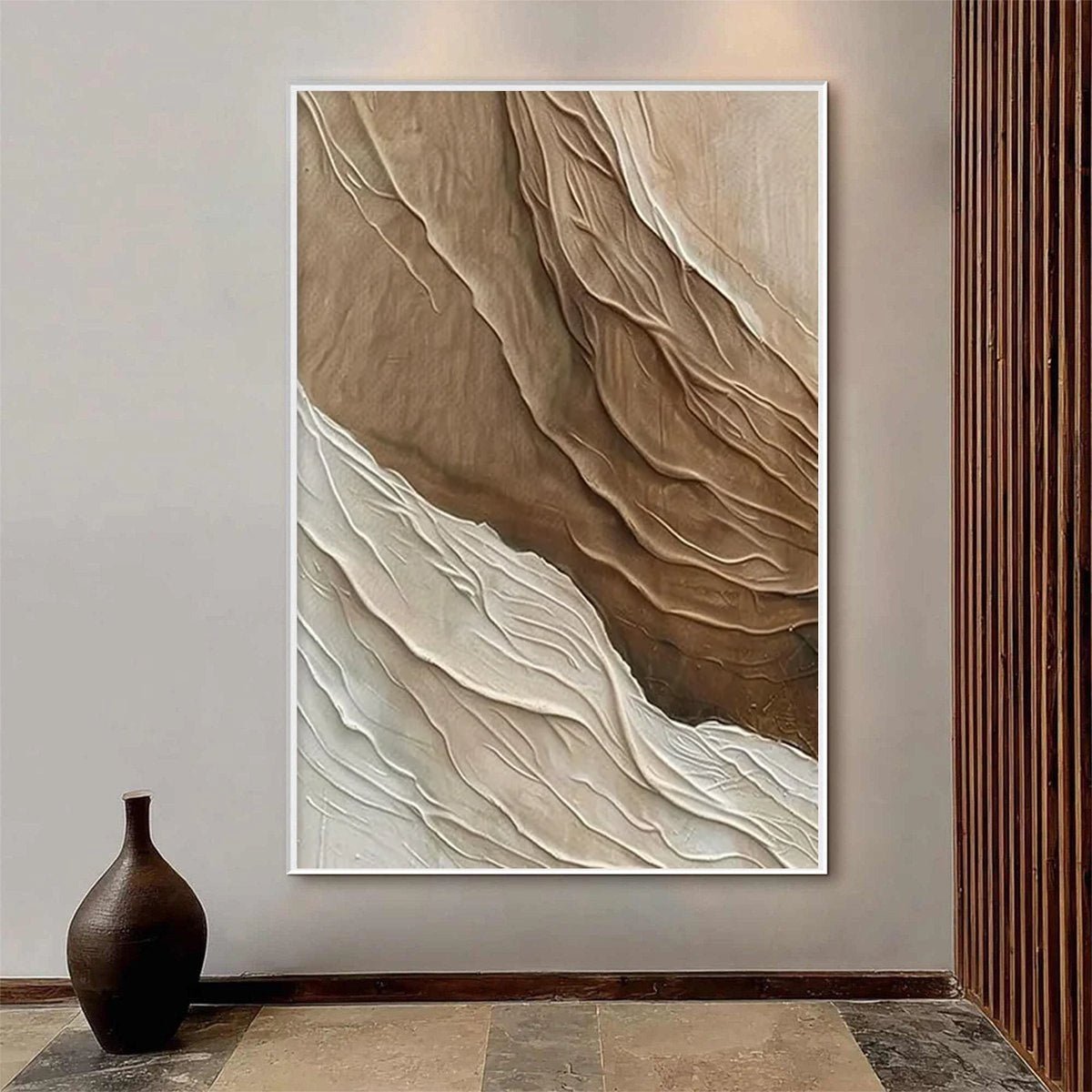 Minimalist Textured Canvas Art #MW018