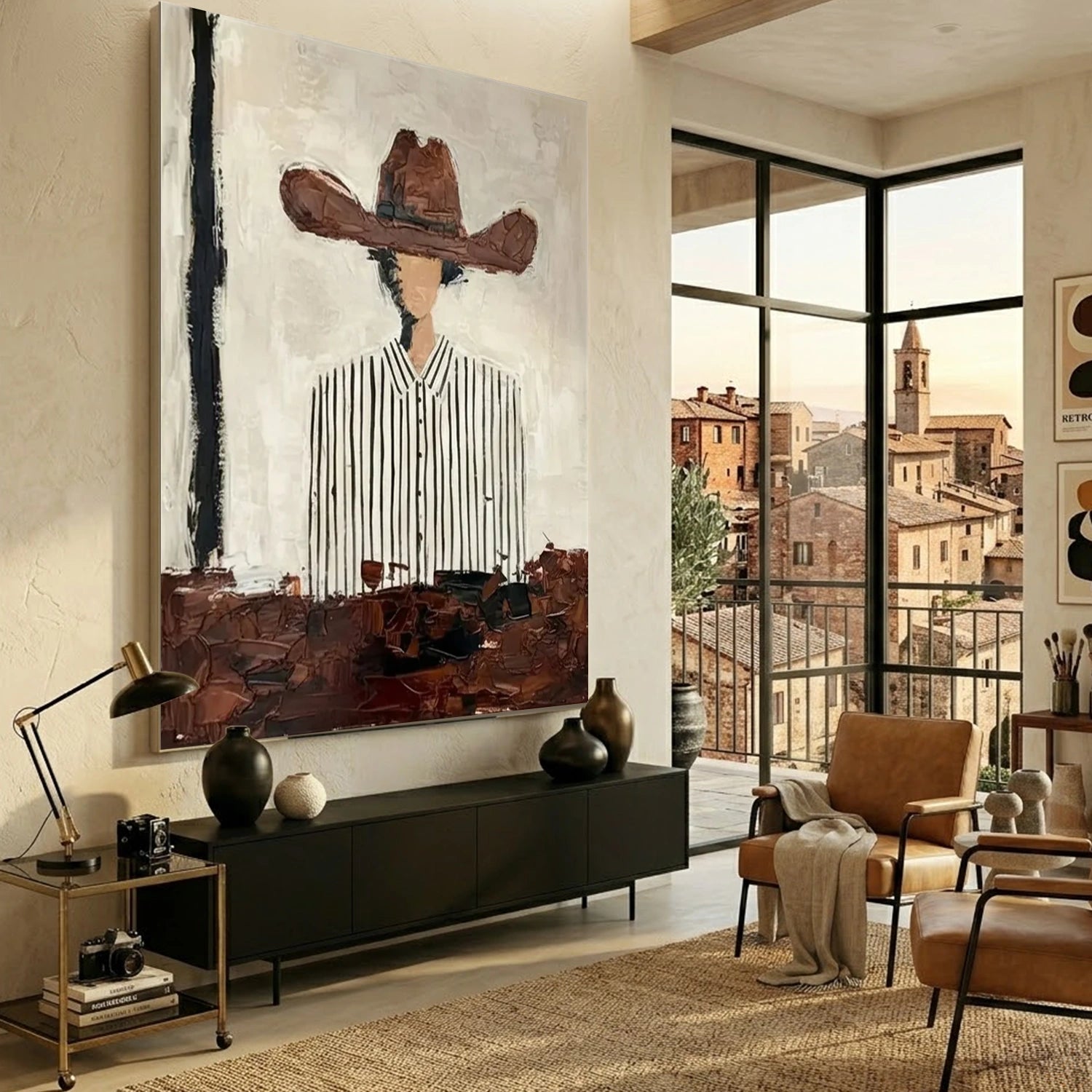 Vintage Americana Art | Vestige Of The Range