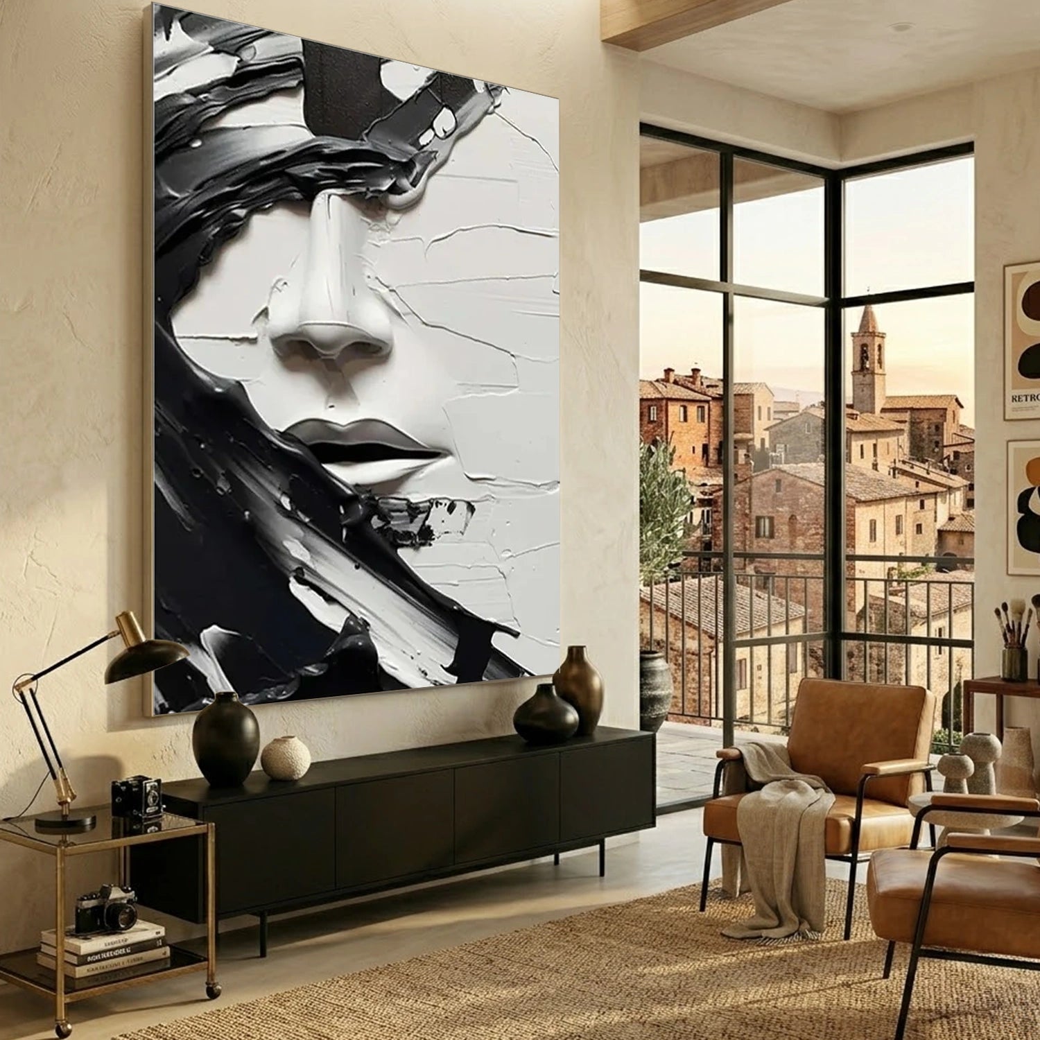 Abstract People Canvas Art
