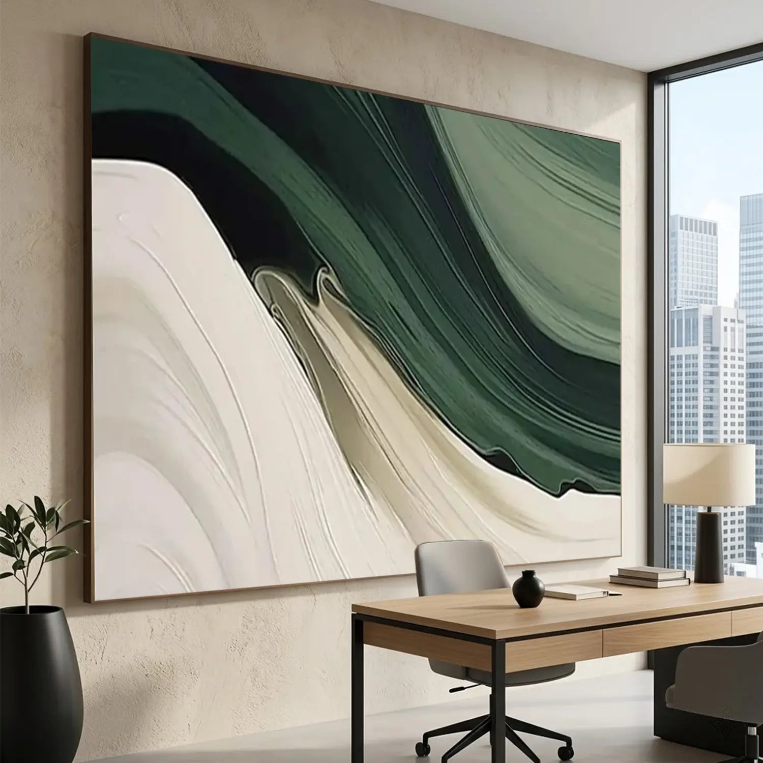 Abstract Painting Canvas