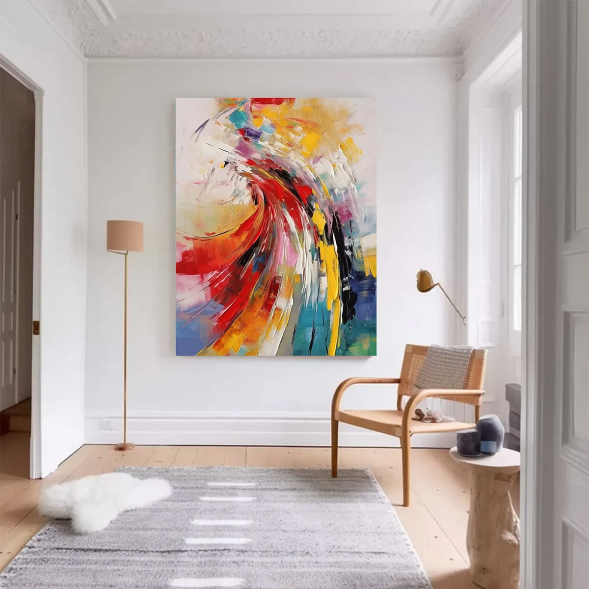 Colorful Abstract Wall Art #AW174