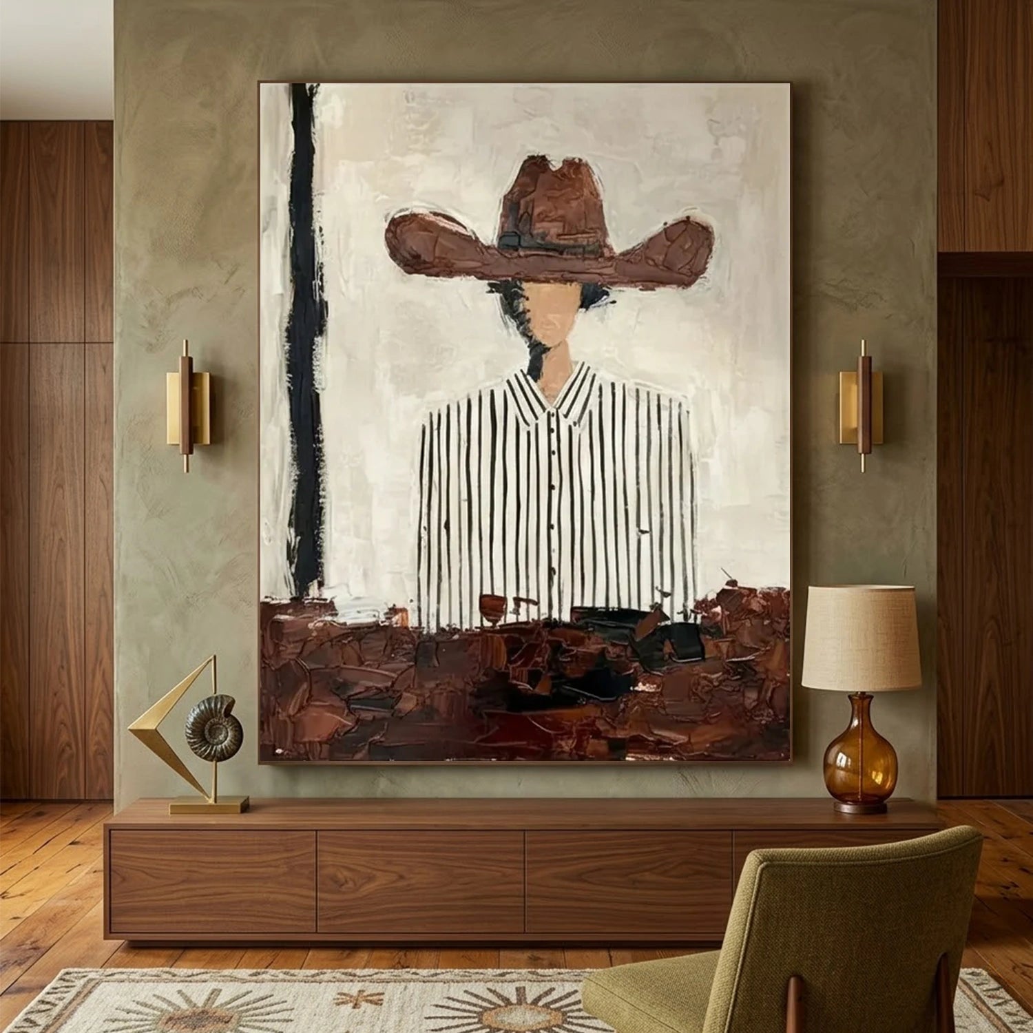 Vintage Americana Art | Vestige Of The Range