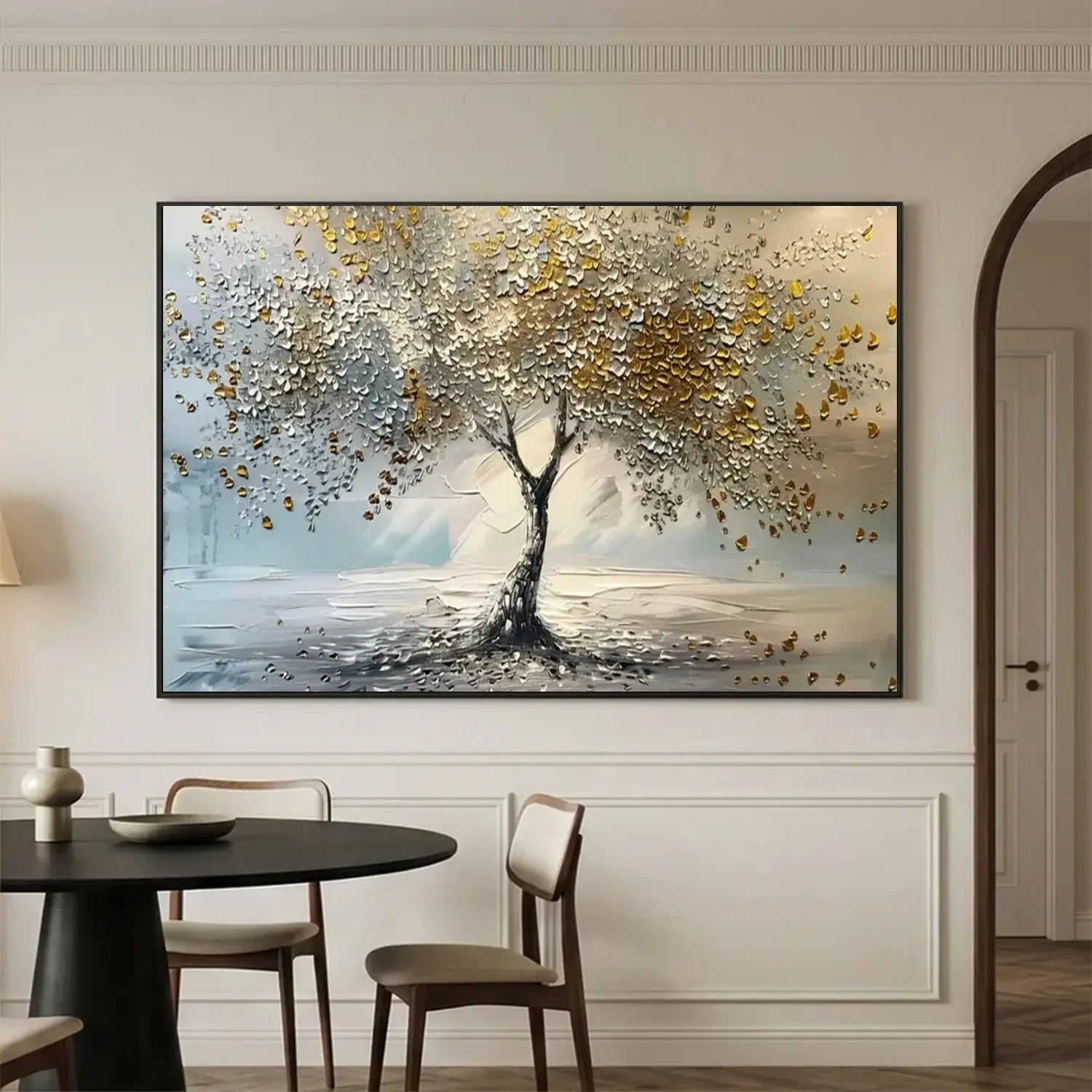 Tree Abstract Textured Wall Art