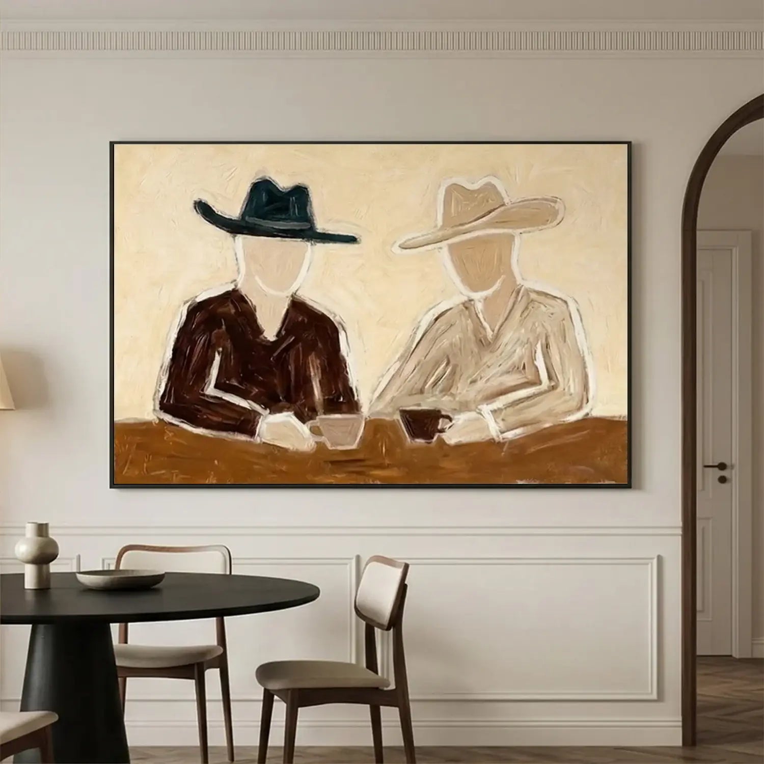 Vintage Americana Art | Cafe Companions