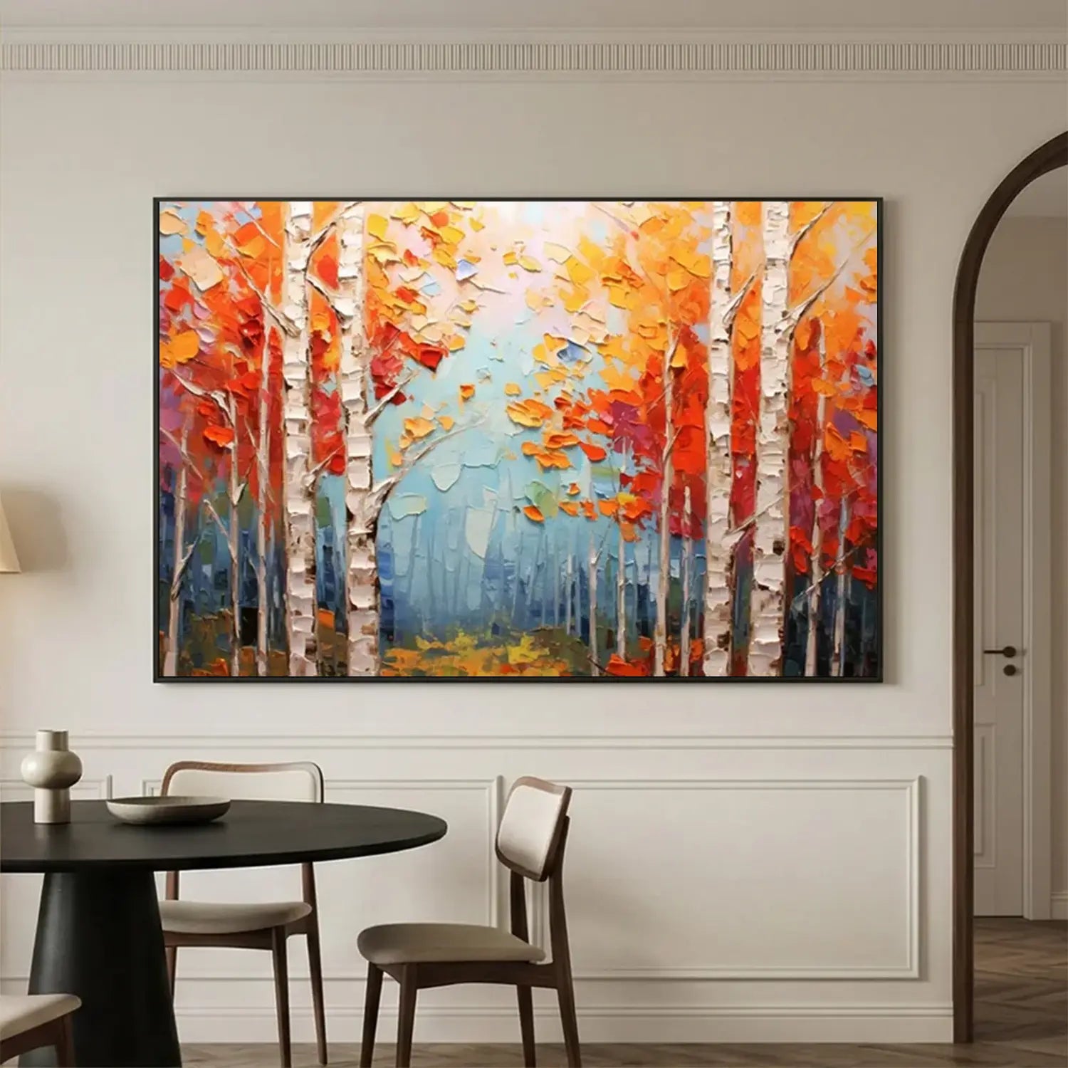 Tree Abstract Textured Wall Art