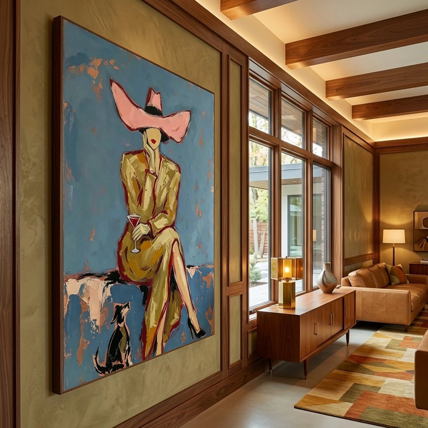 Vintage Americana Art | Velvet Interlude