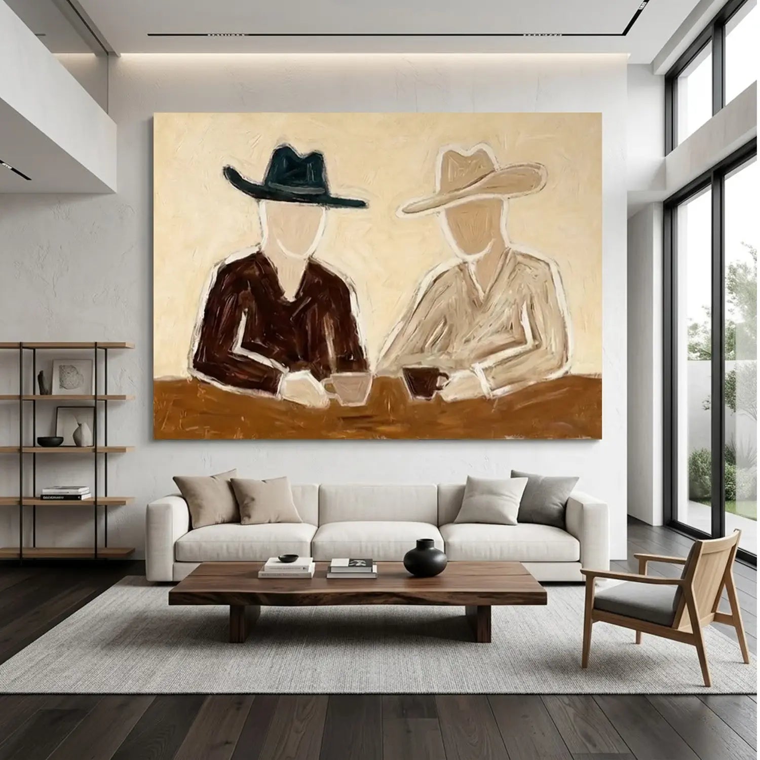 Vintage Americana Art | Cafe Companions