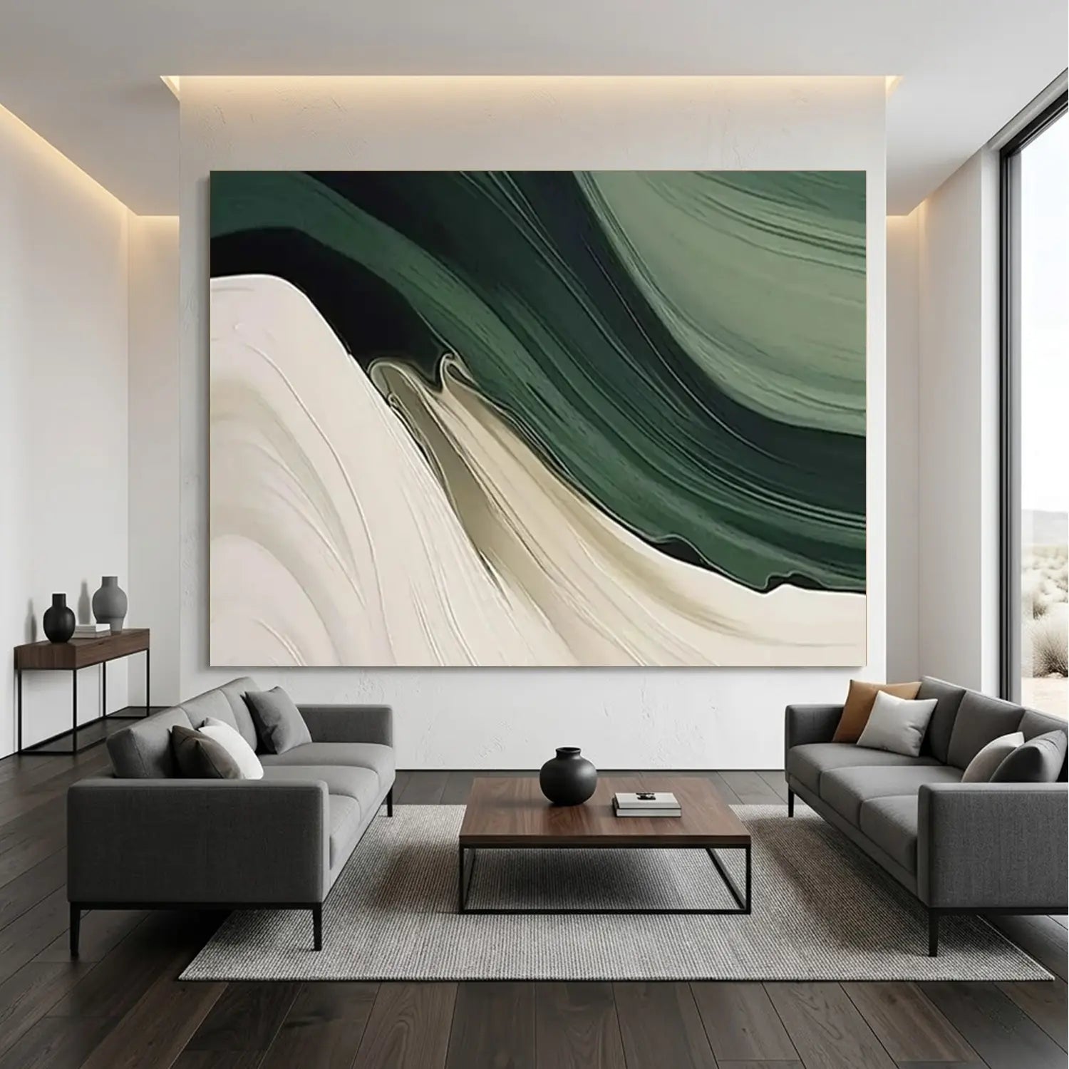 Abstract Painting Canvas