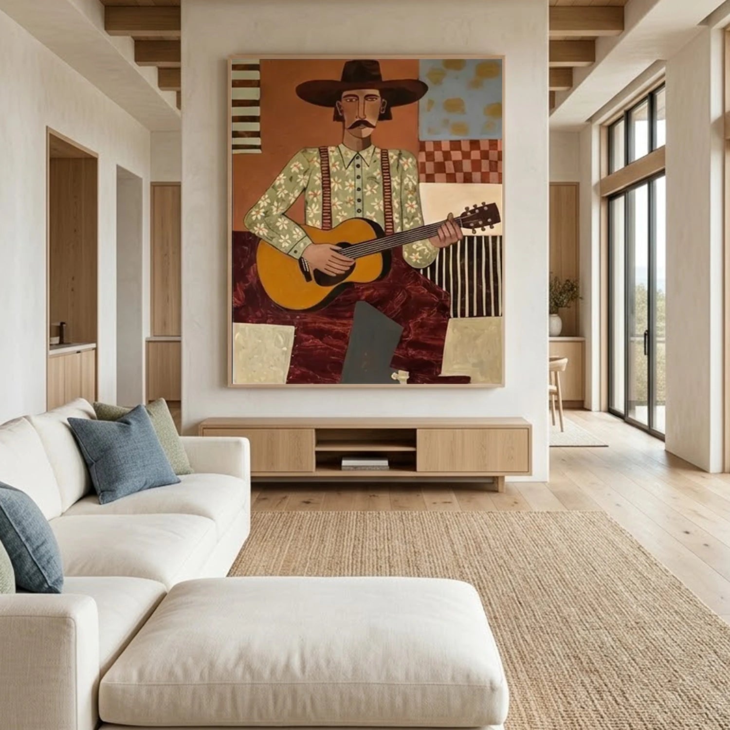 Vintage Americana Art | Desert Serenade