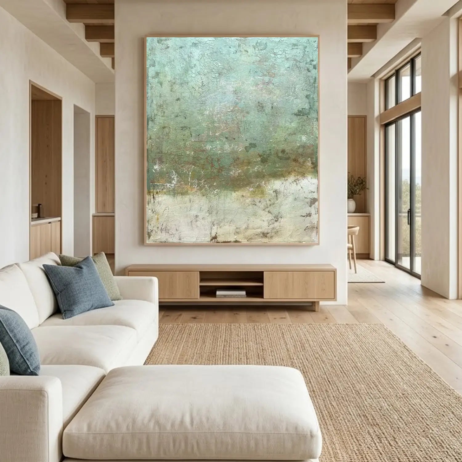 Abstract Painting Canvas