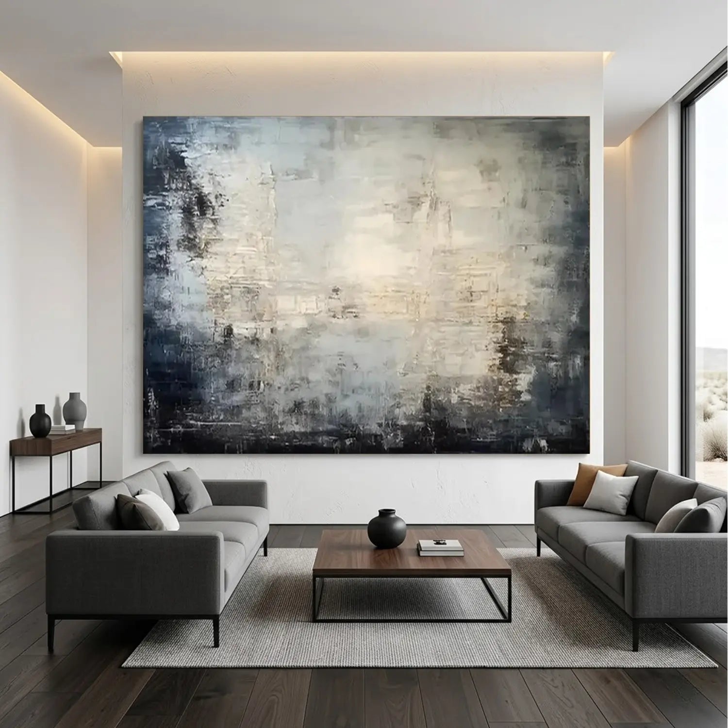 Abstract Painting Canvas