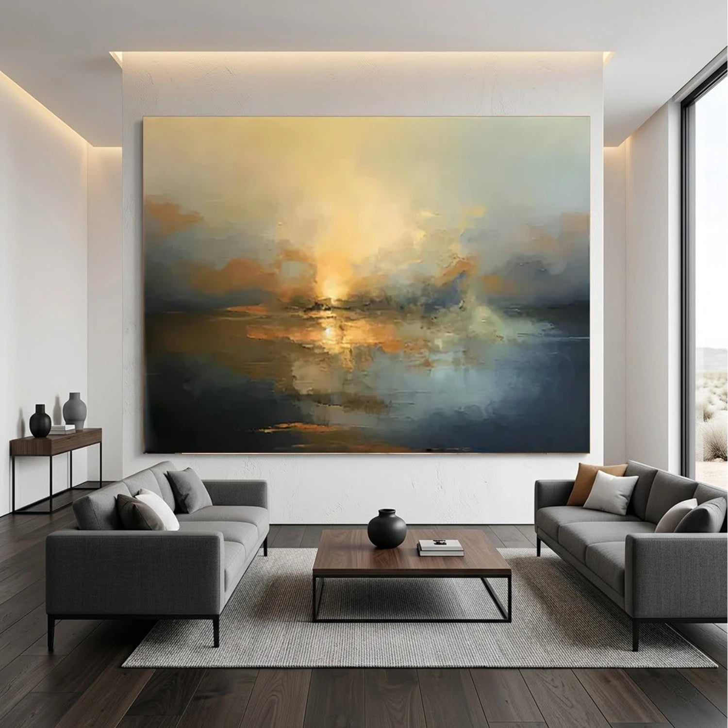 Abstract Canvas Art #WS624
