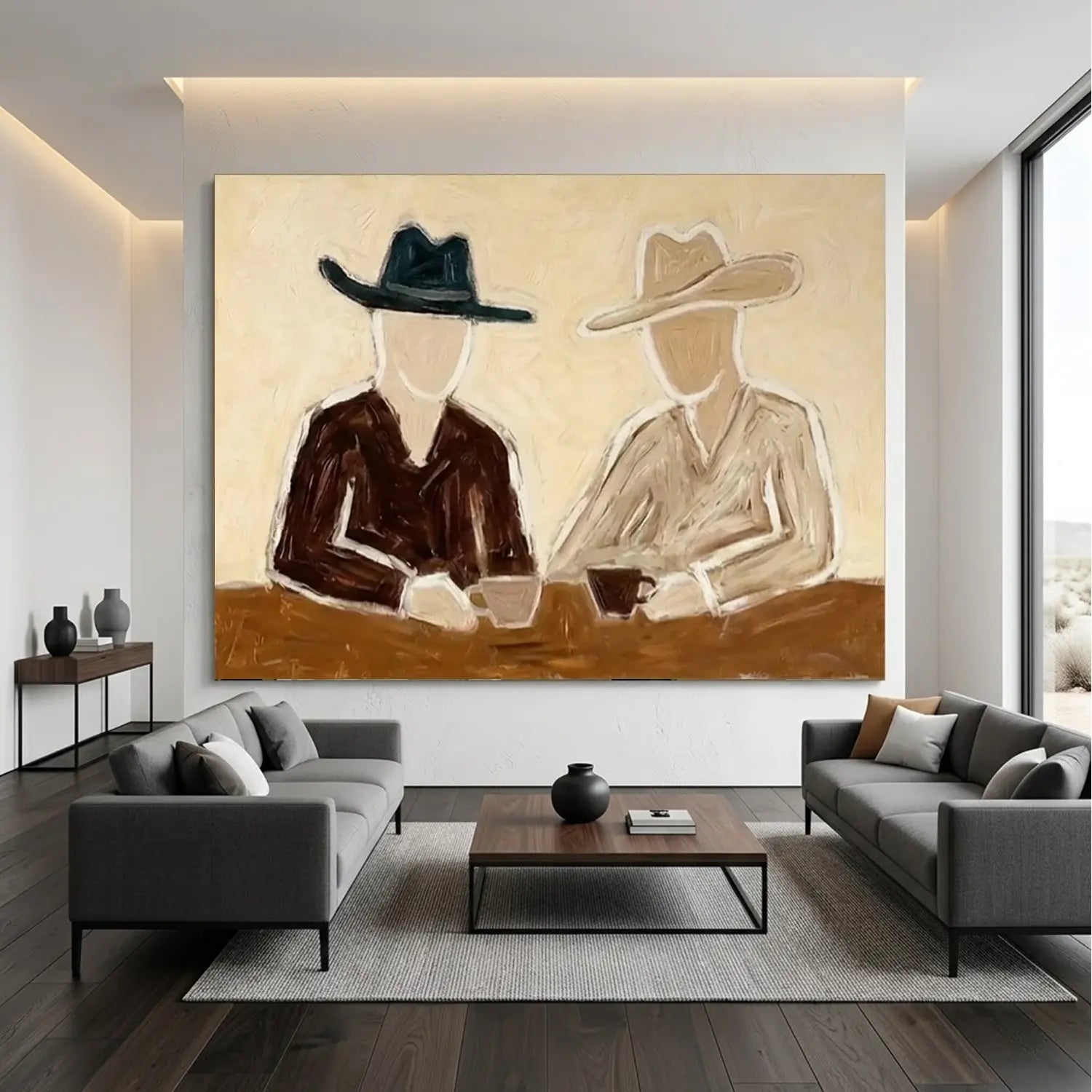 Vintage Americana Art | Cafe Companions