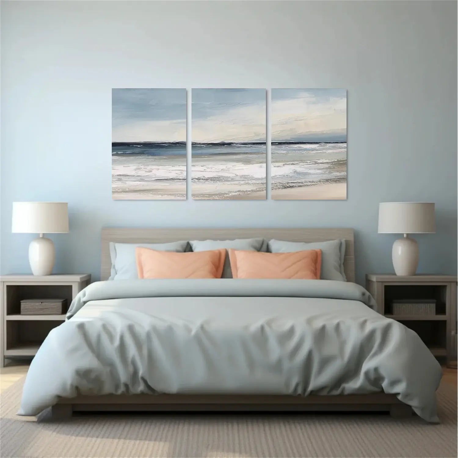 Ocean And Sky Painting Set of 3