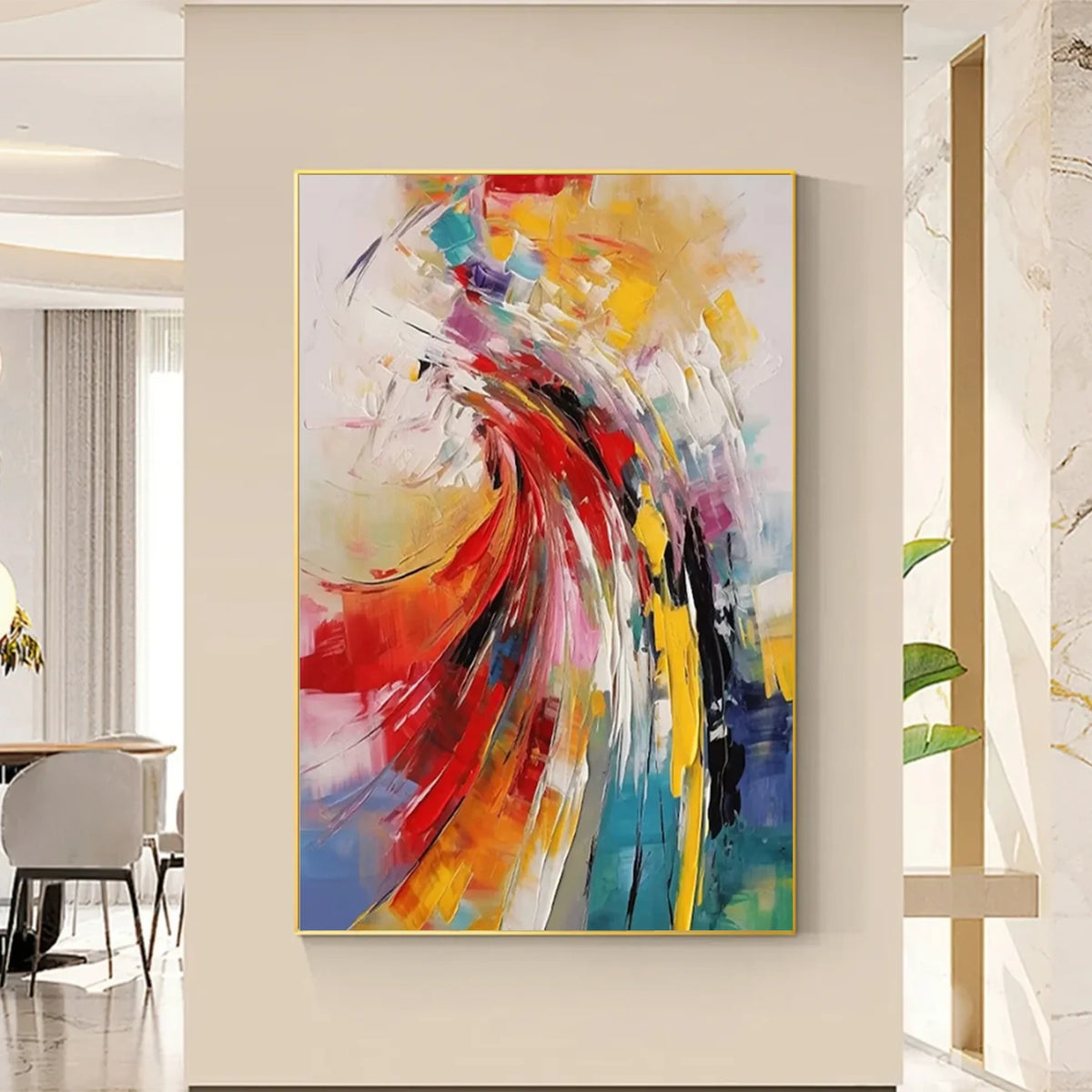 Colorful Abstract Wall Art #AW174