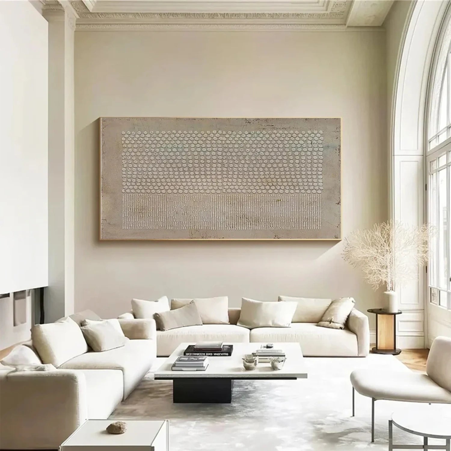 Wabi Sabi Textured Canvas Art