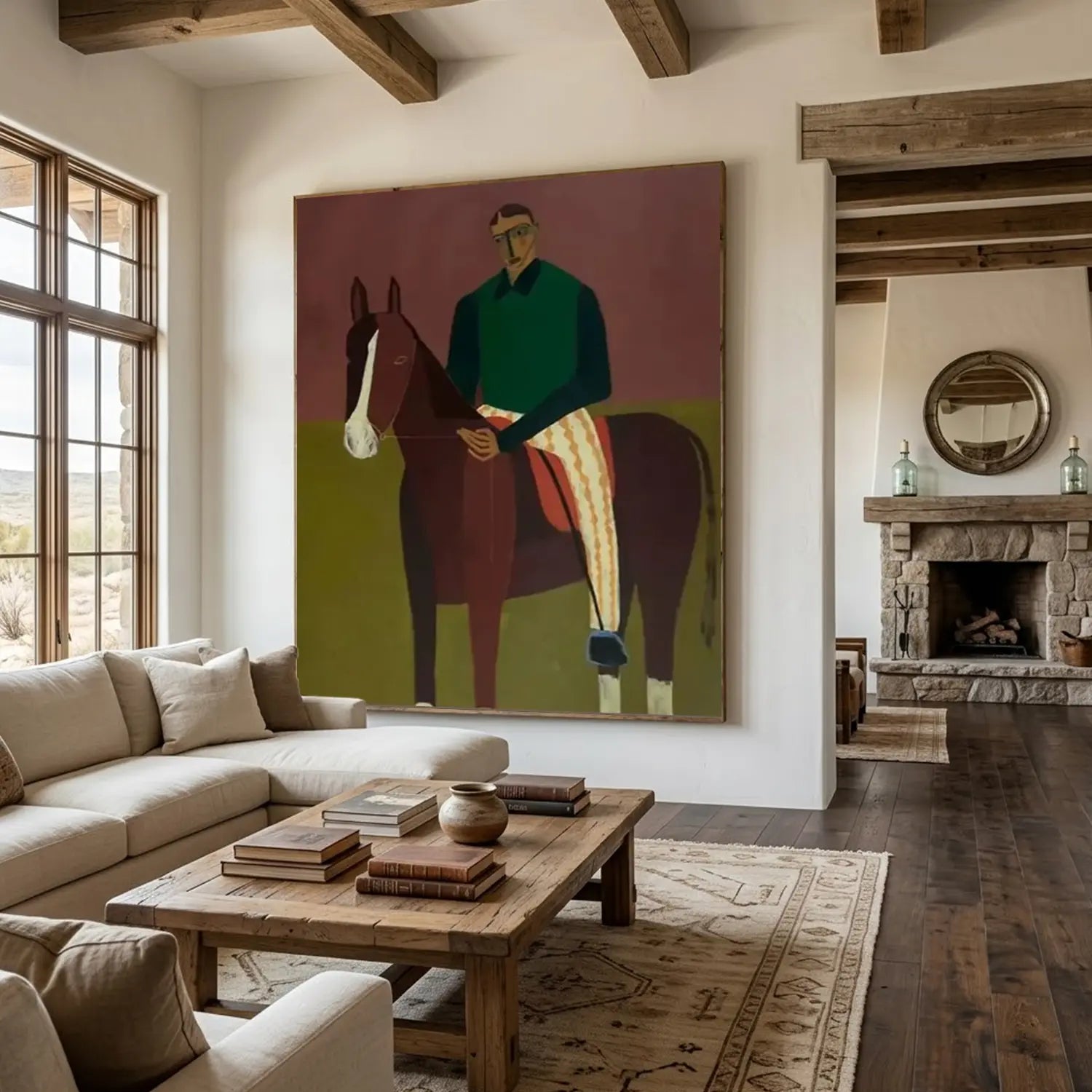 Abstract Portrait Wall Art