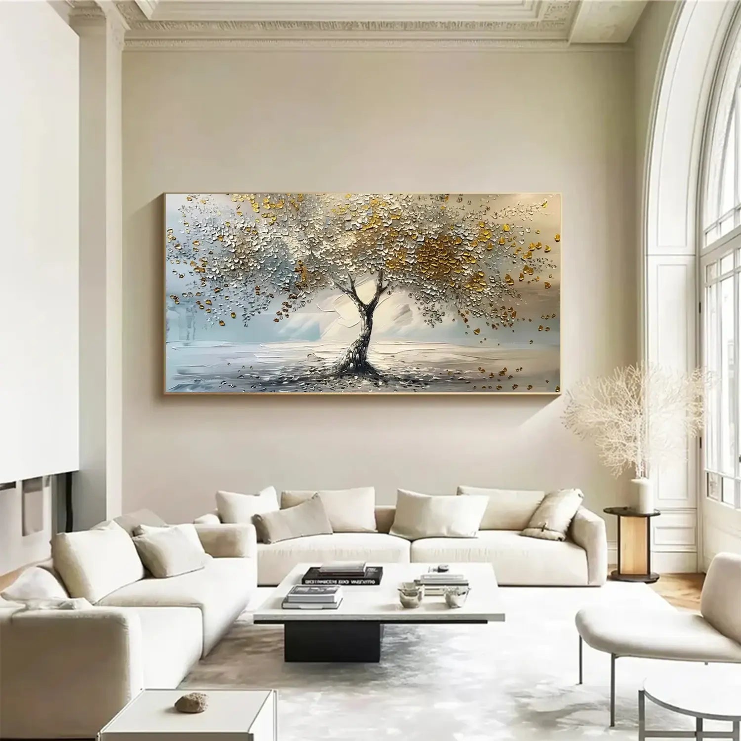 Tree Abstract Textured Wall Art