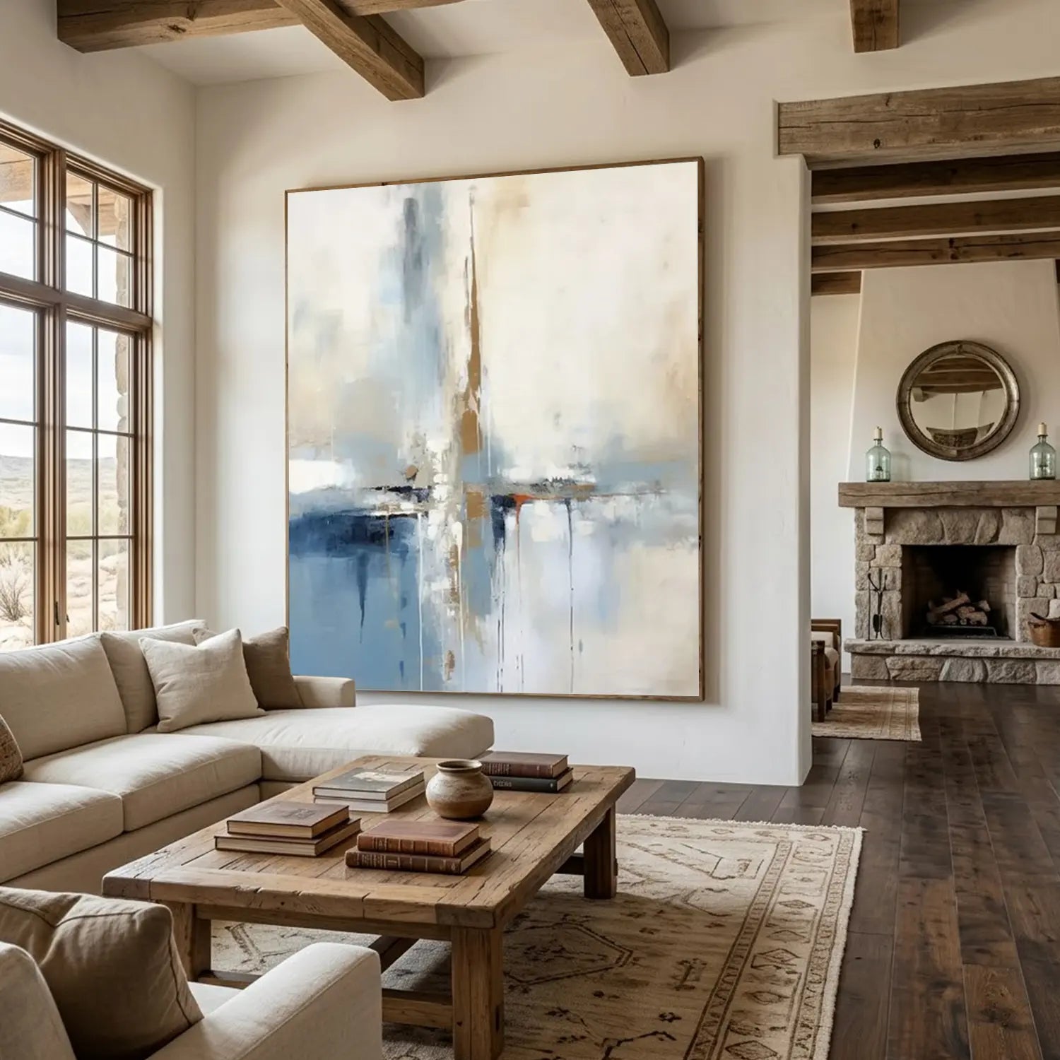 Abstract Painting Canvas