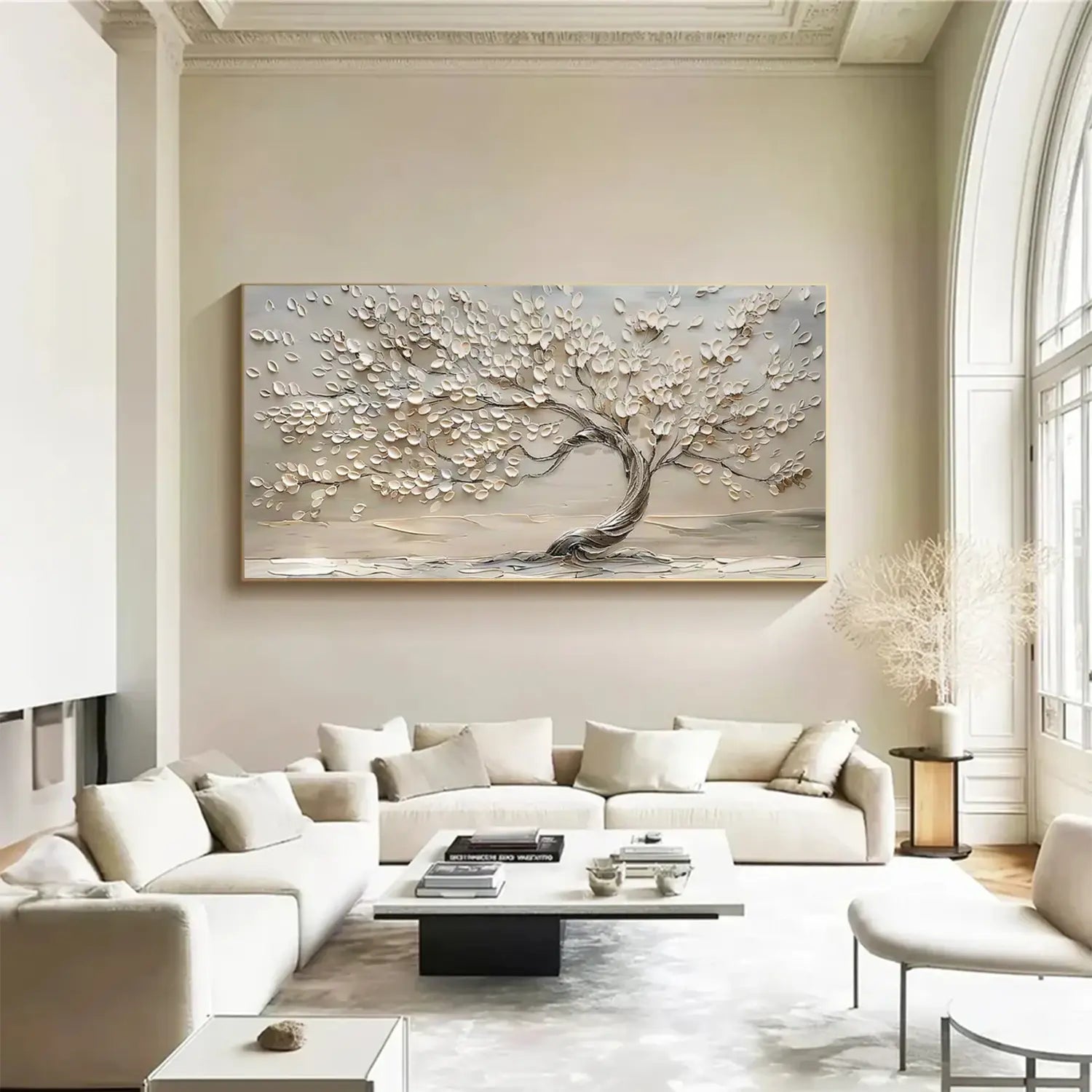 Tree Abstract Textured Wall Art