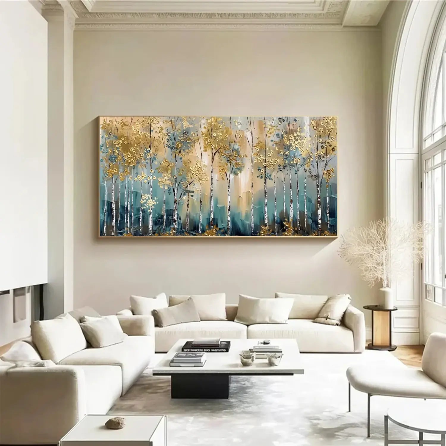Tree Abstract Textured Wall Art