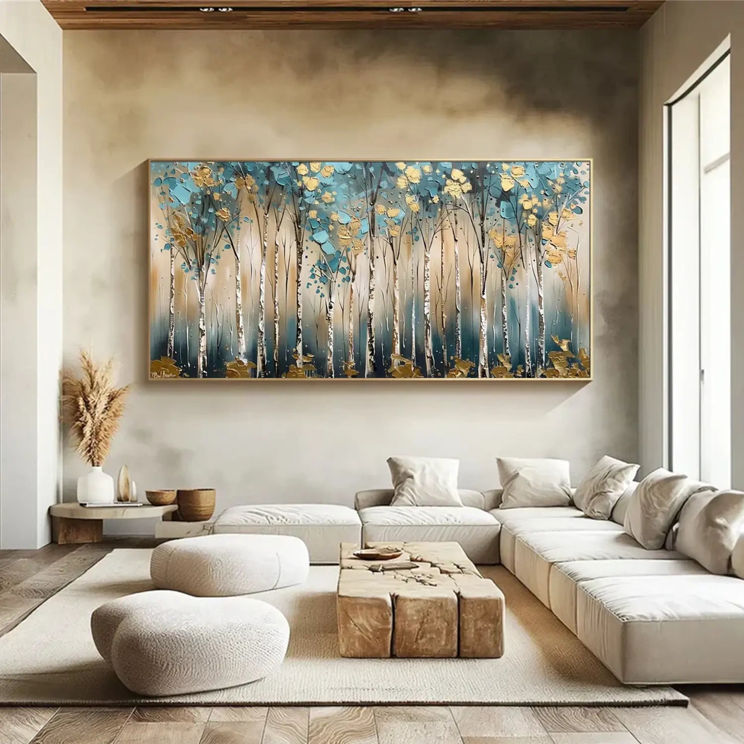 Tree Abstract Textured Wall Art