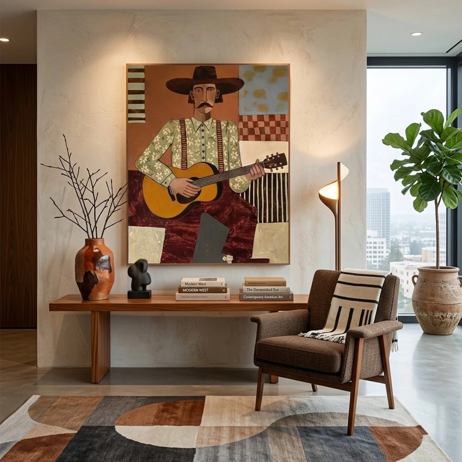 Vintage Americana Art | Desert Serenade
