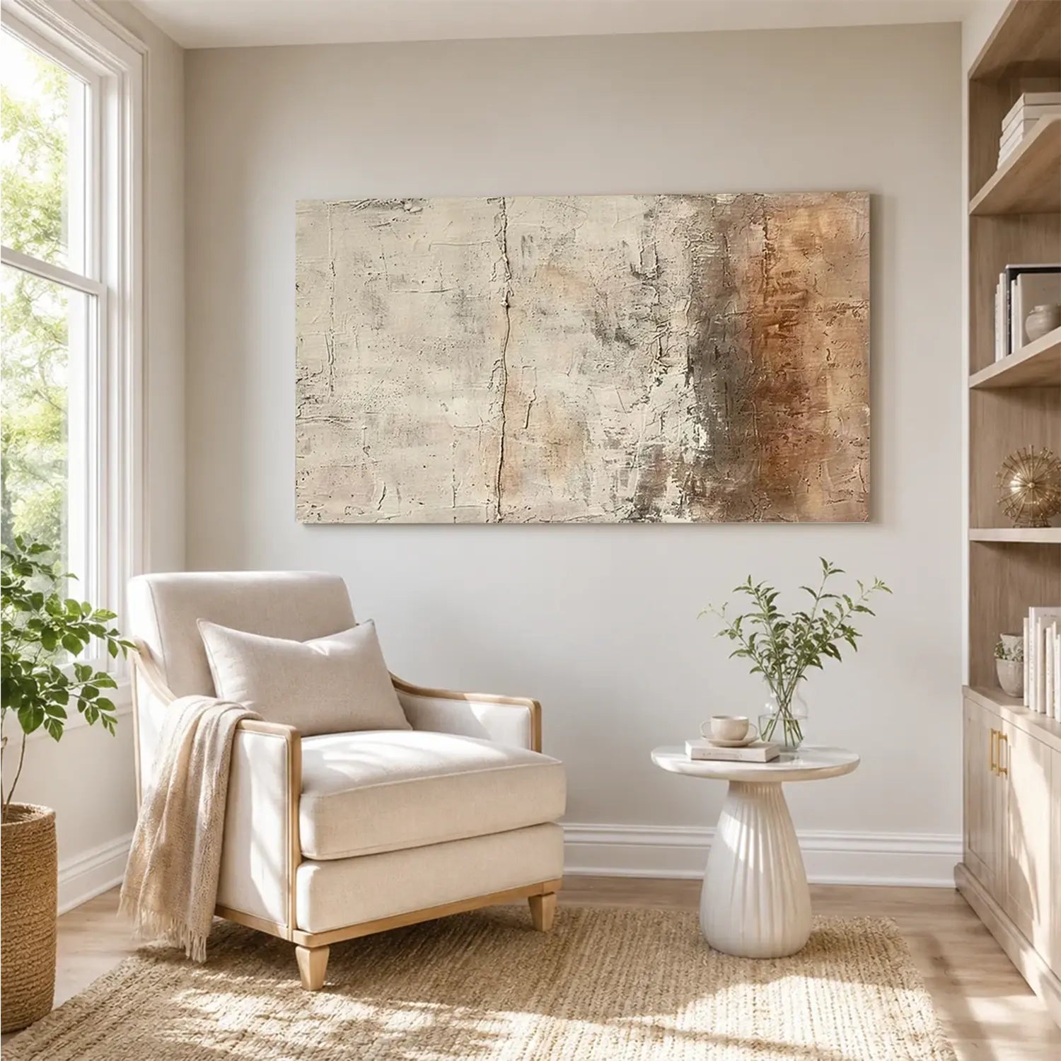 Abstract Textured  Wall Art #AW151