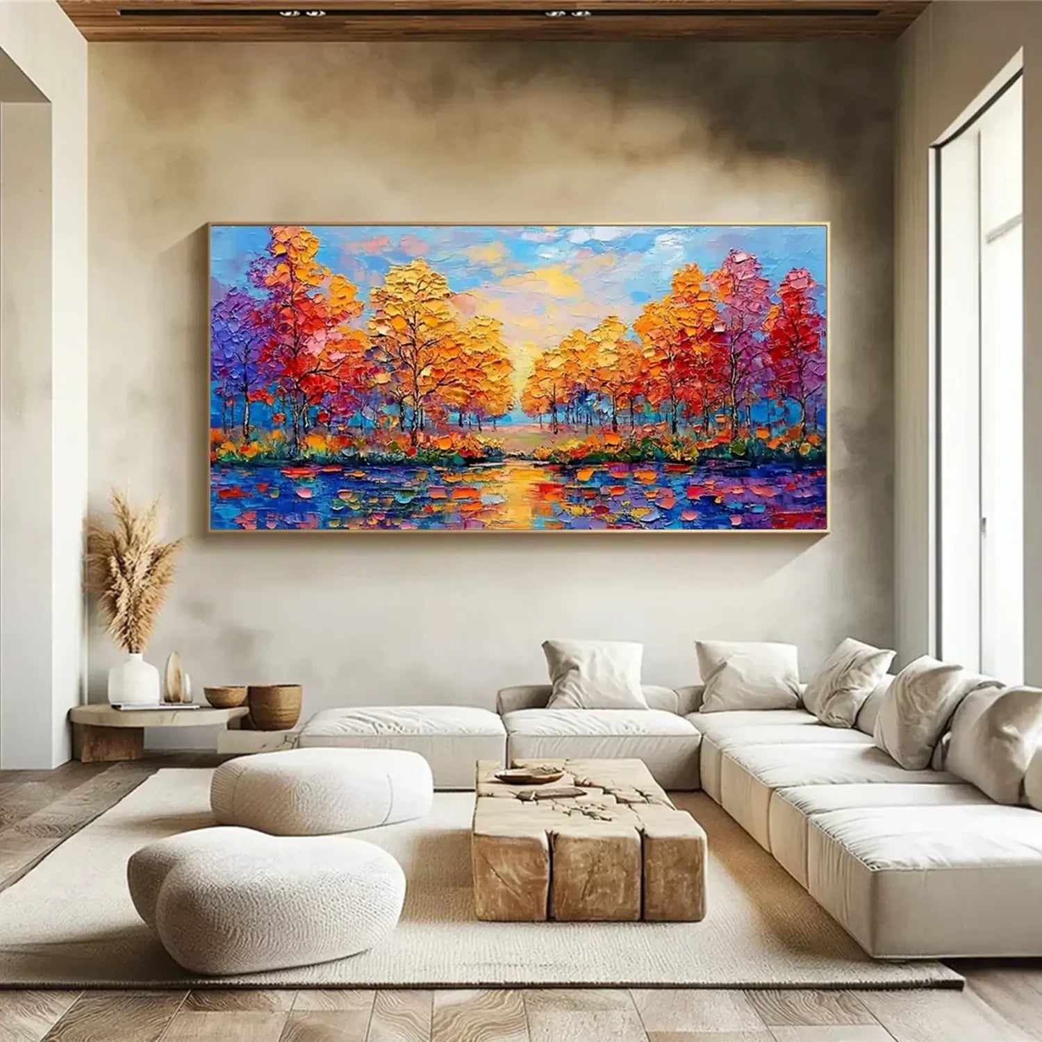 Flower And Tree Painting