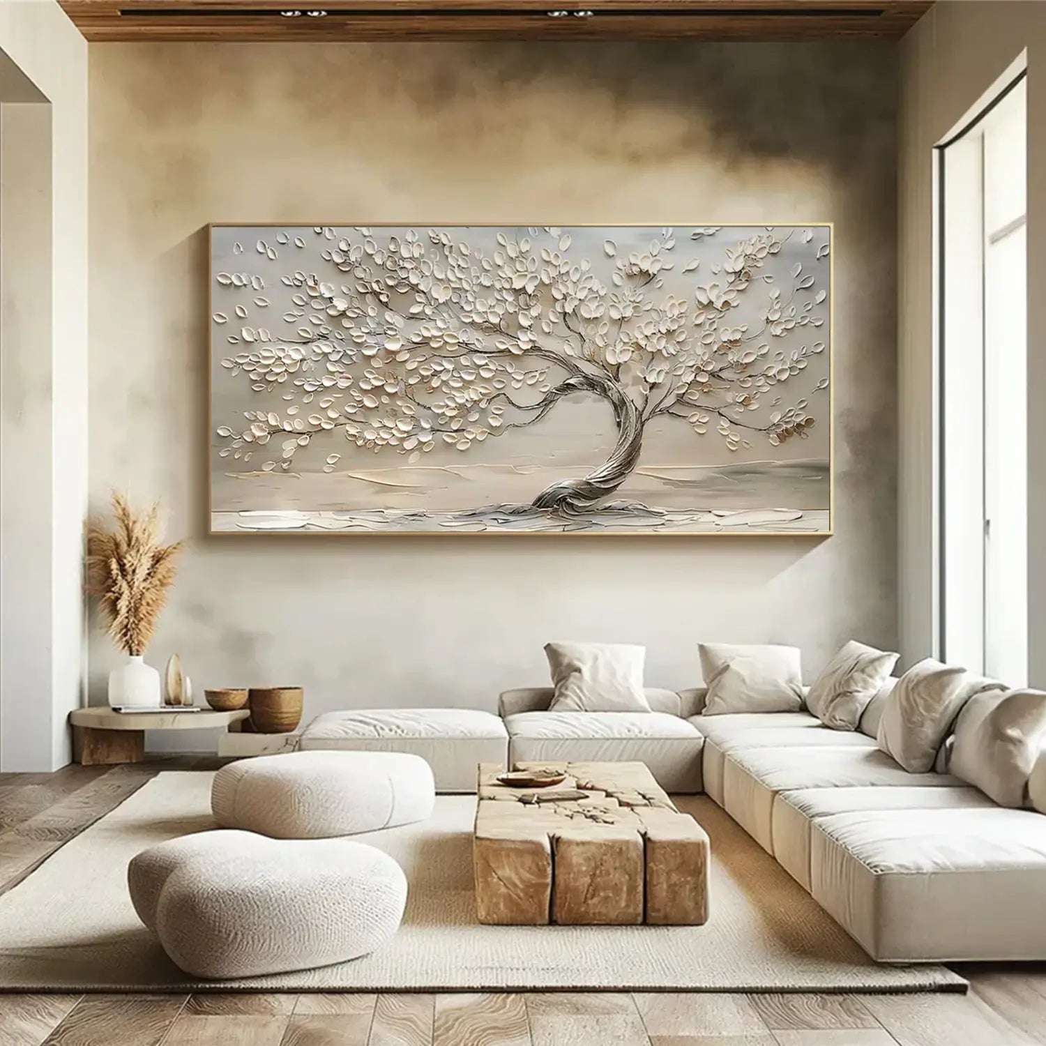 Tree Abstract Textured Wall Art