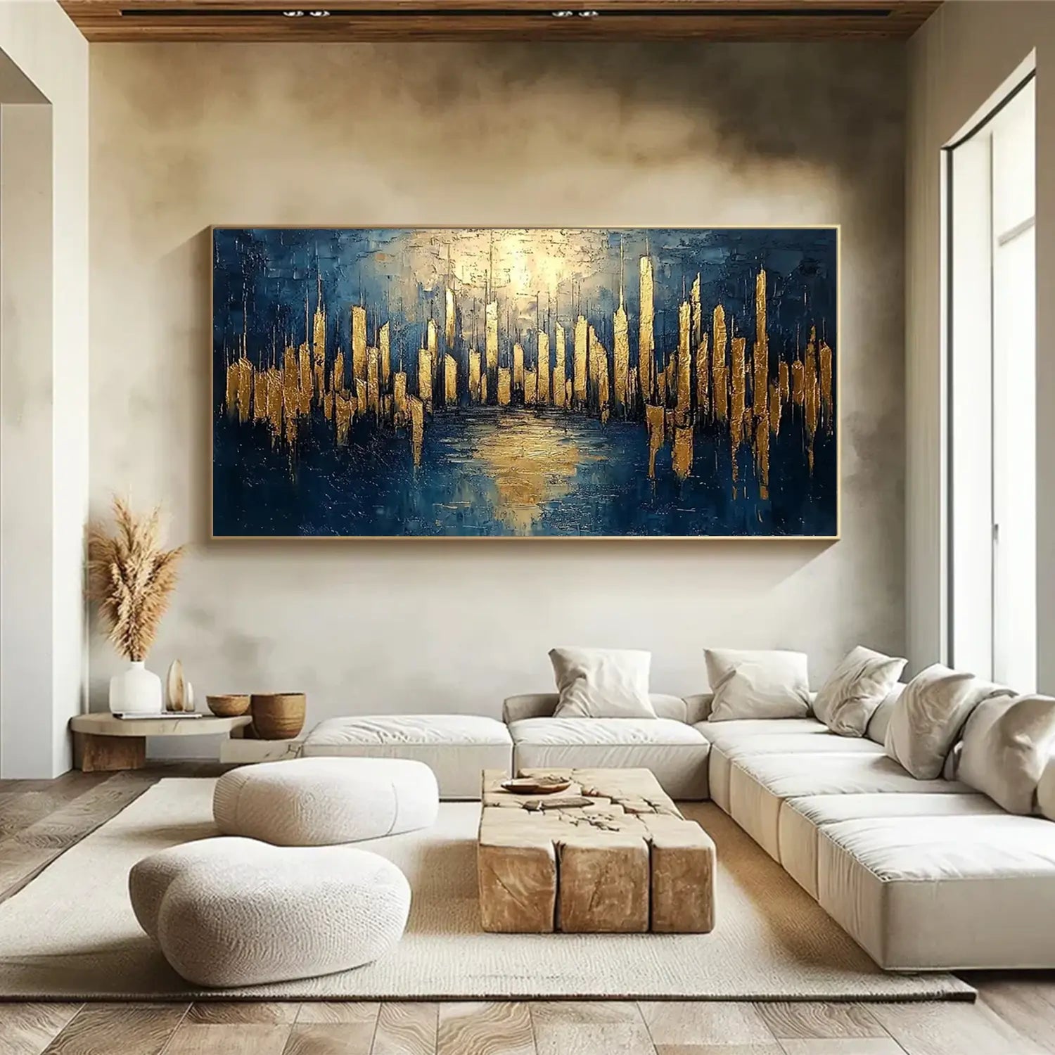 Abstract Textured Painting Canvas