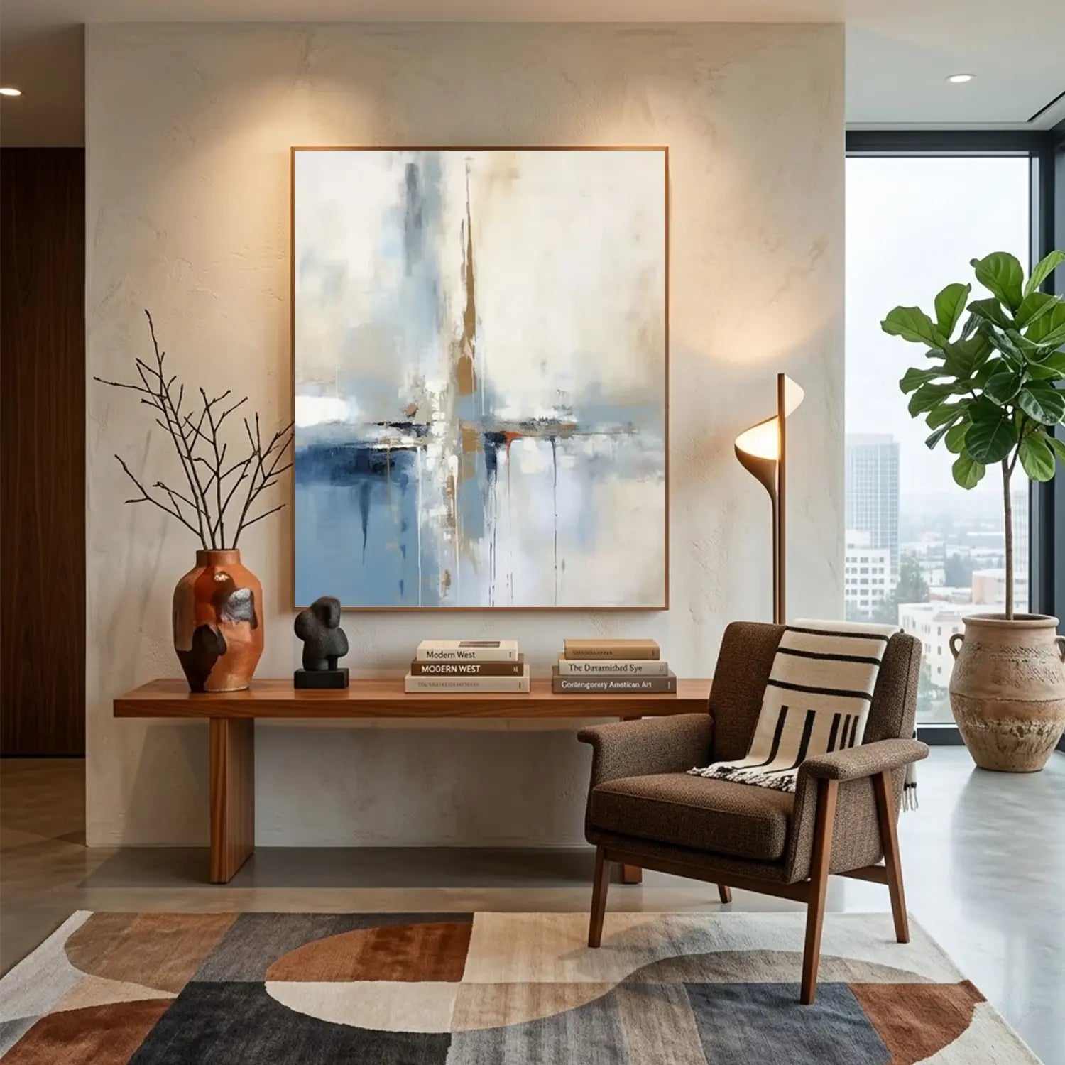 Abstract Painting Canvas