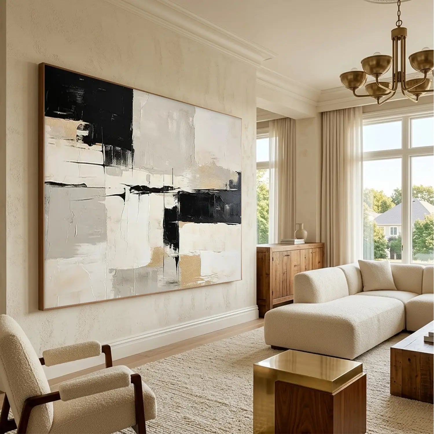Abstract Painting Canvas