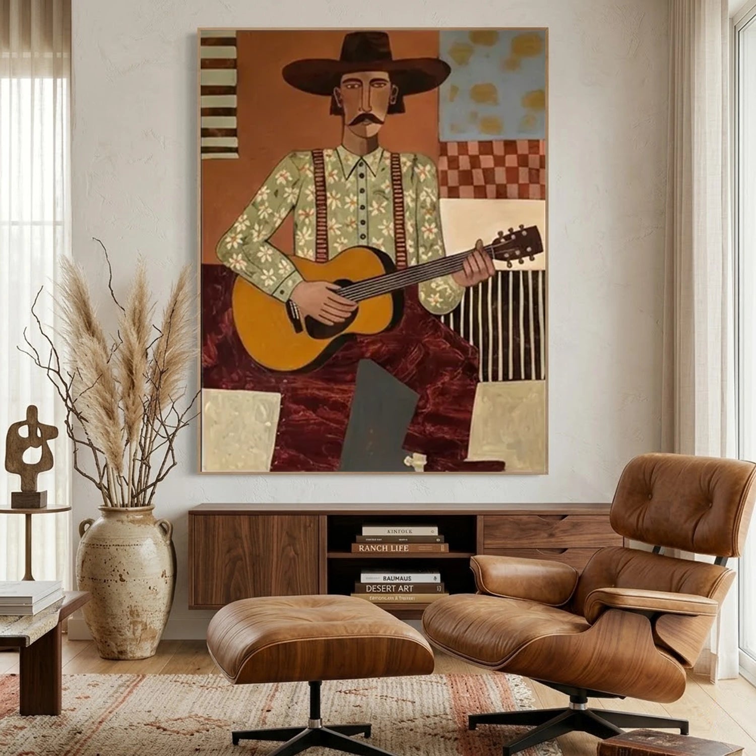 Vintage Americana Art | Desert Serenade