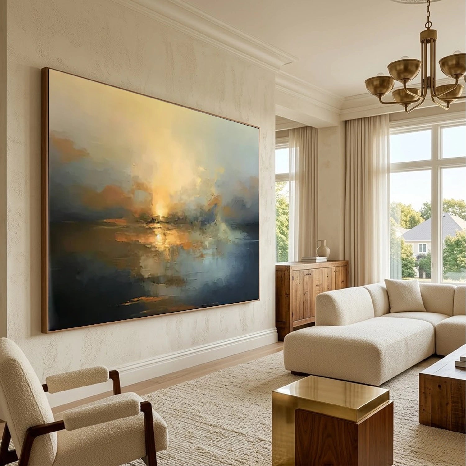 Abstract Canvas Art #WS624