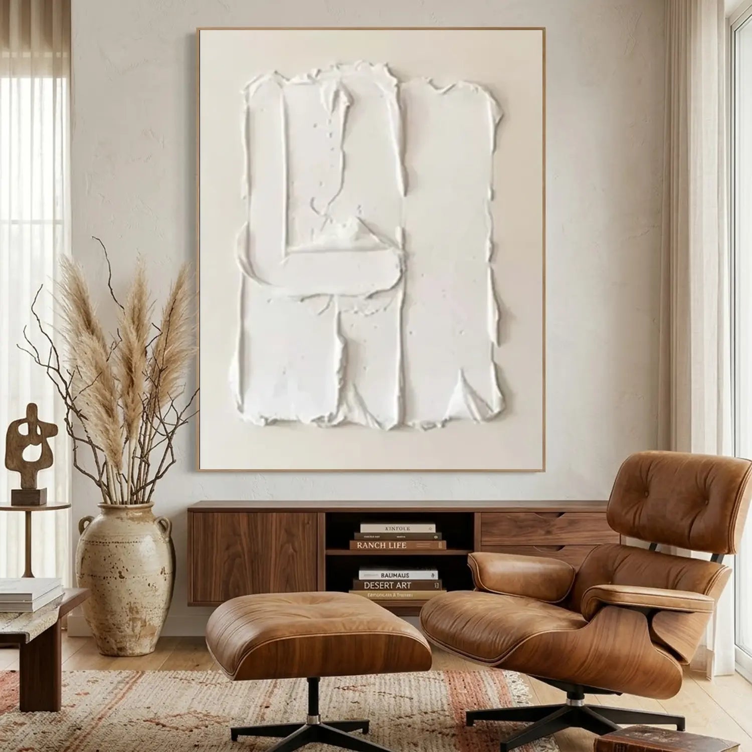 Minimalist Textured Wall Art