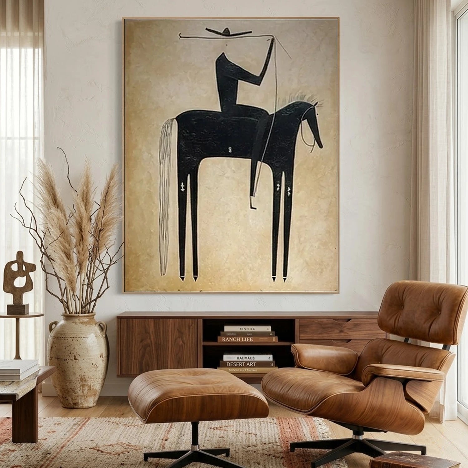 Vintage Americana Art | Silent Sentinel