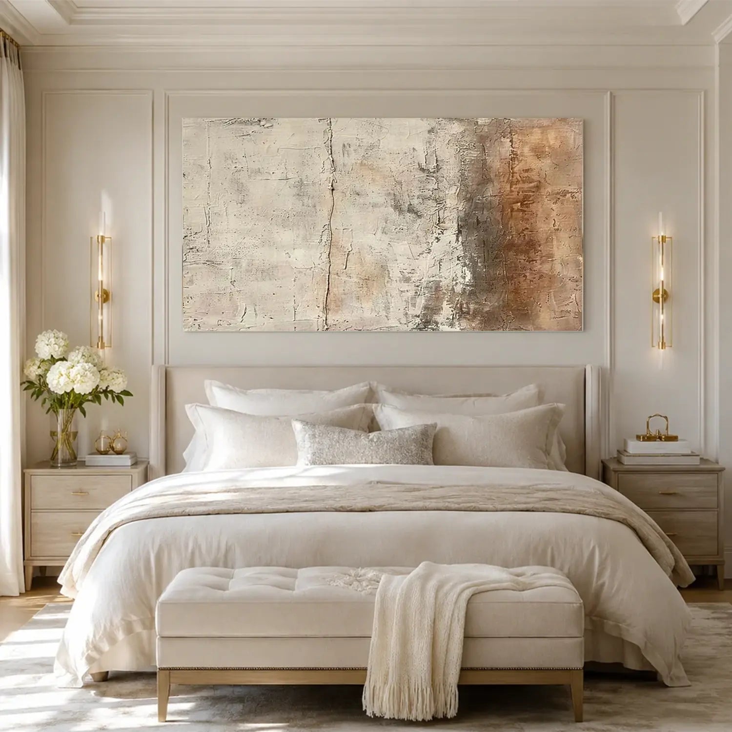 Abstract Textured  Wall Art #AW151
