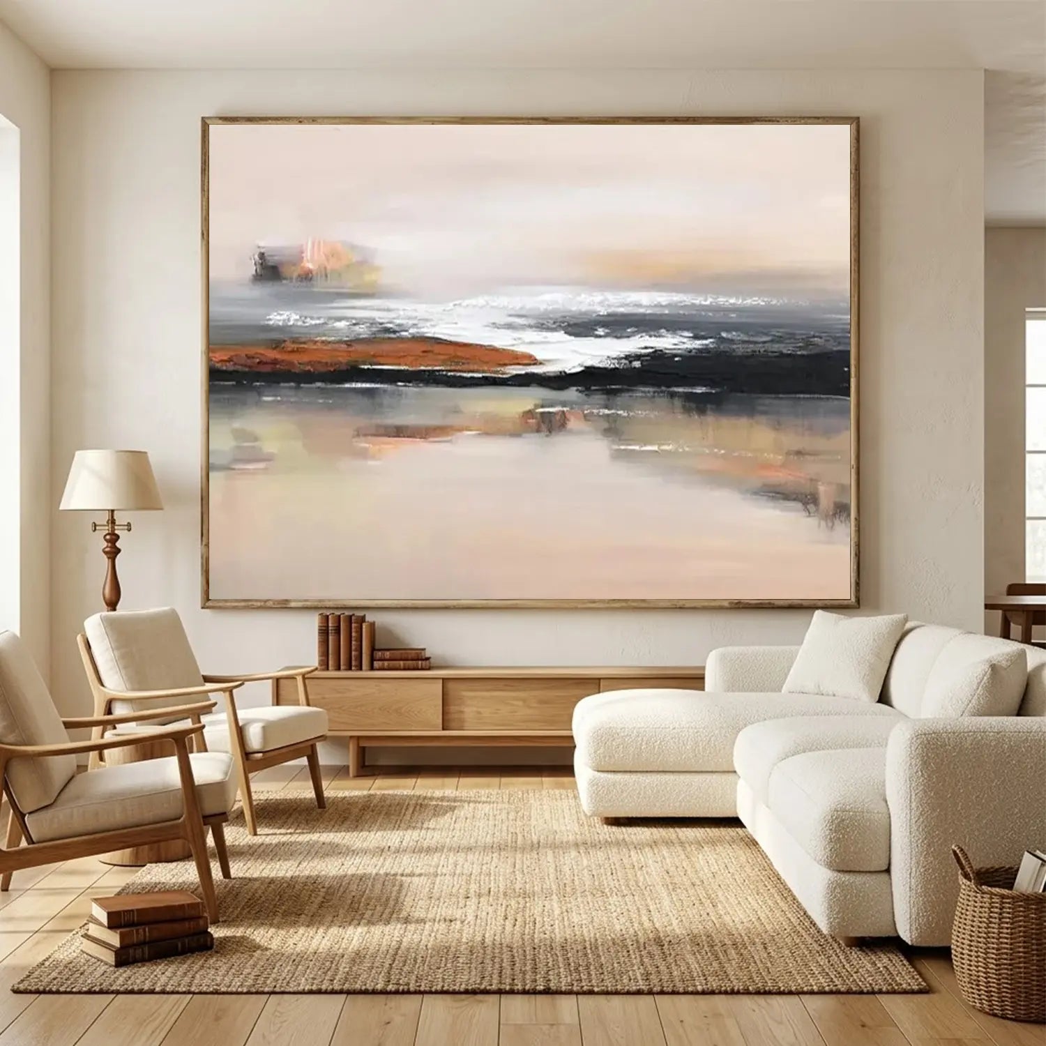 Abstract Painting Canvas