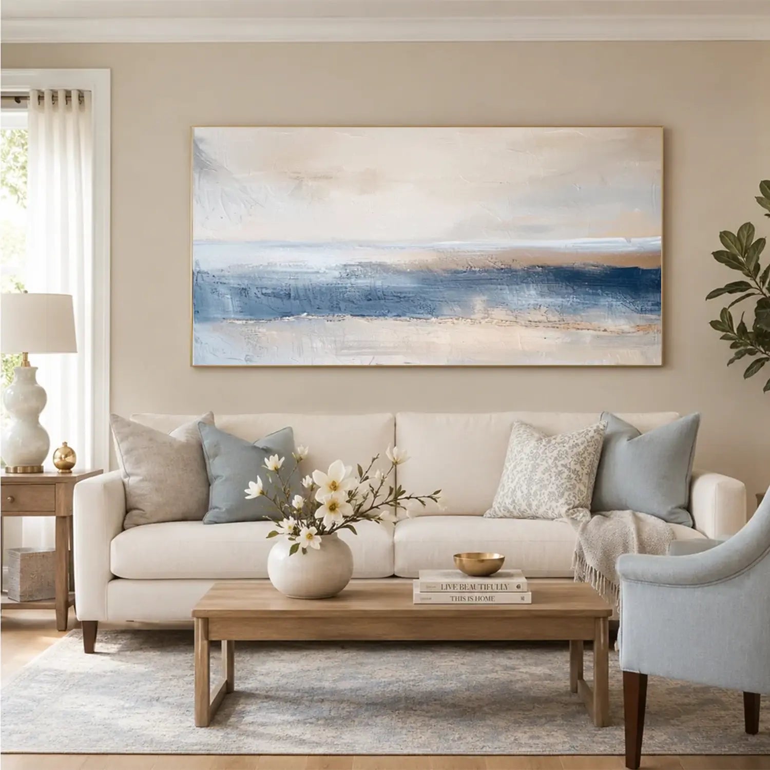 Abstract Canvas Wall Art #AW155