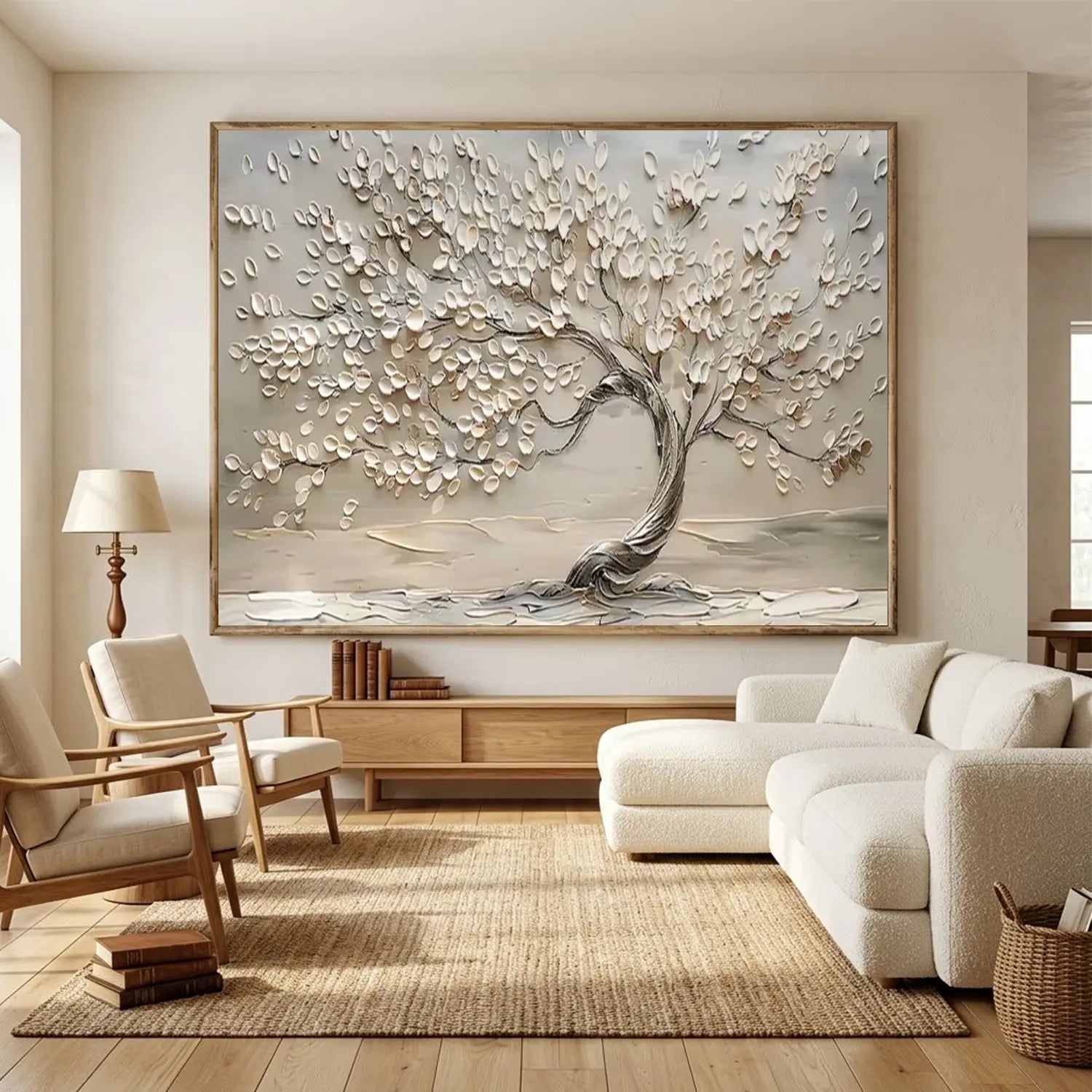 Tree Abstract Textured Wall Art