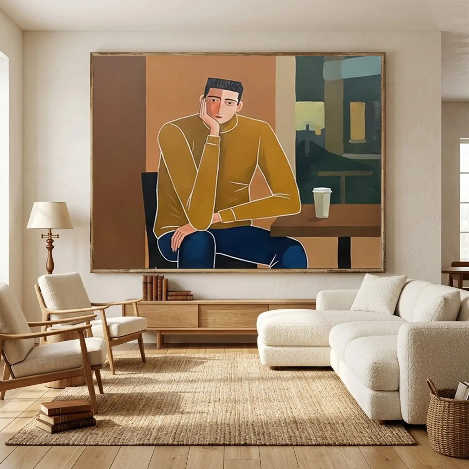Vintage Americana Art | Quiet Interlude