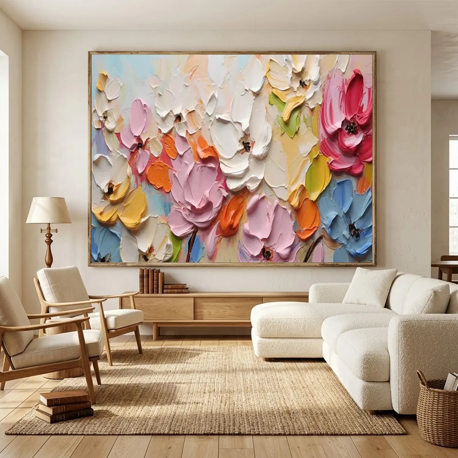 Flower And Tree Painting