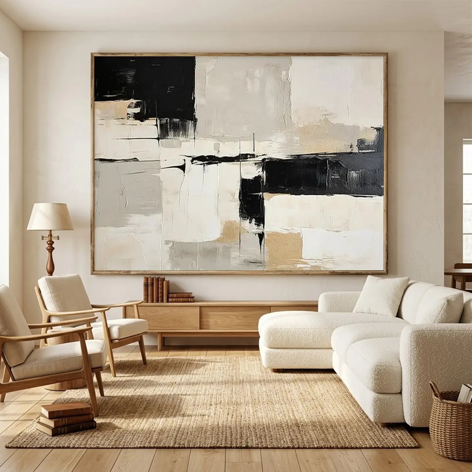 Abstract Painting Canvas